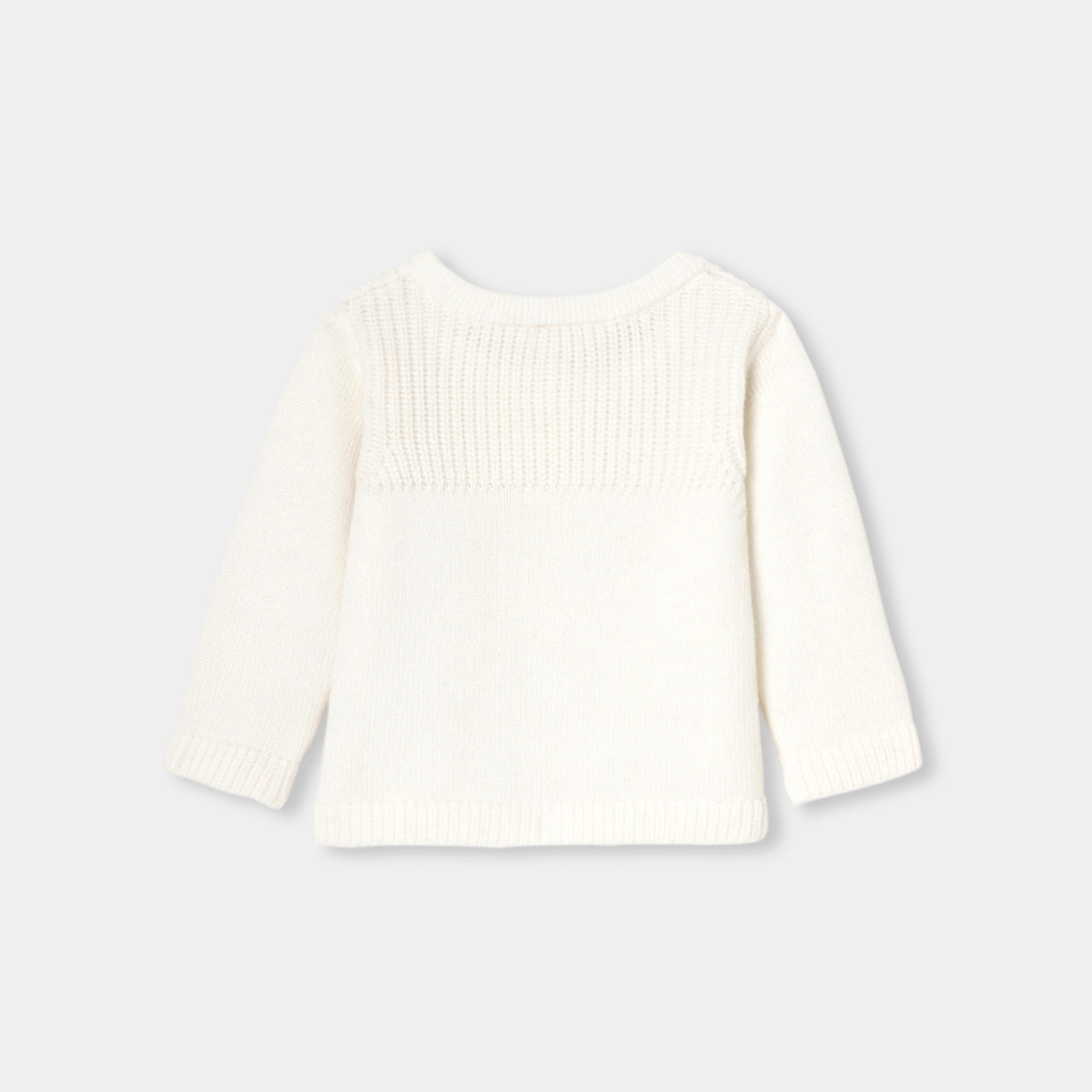 Baby boy jersey cardigan