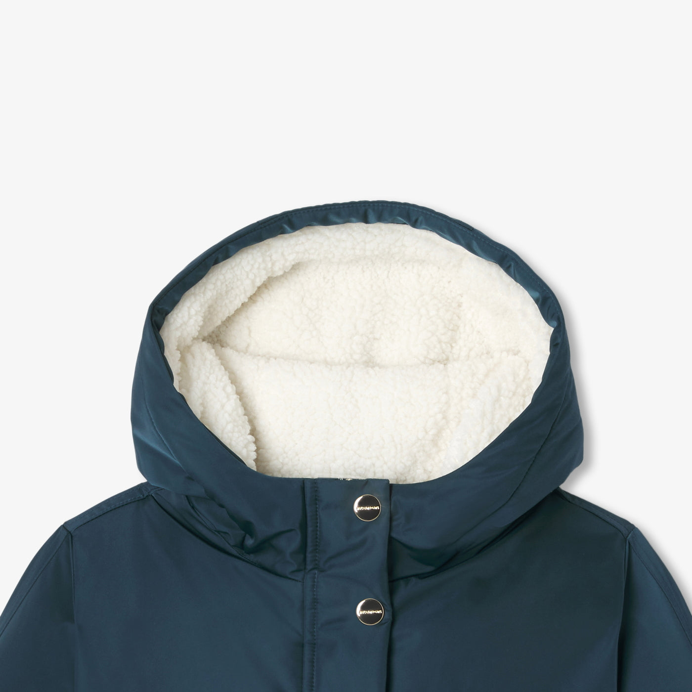 Girl sherpa-lined parka