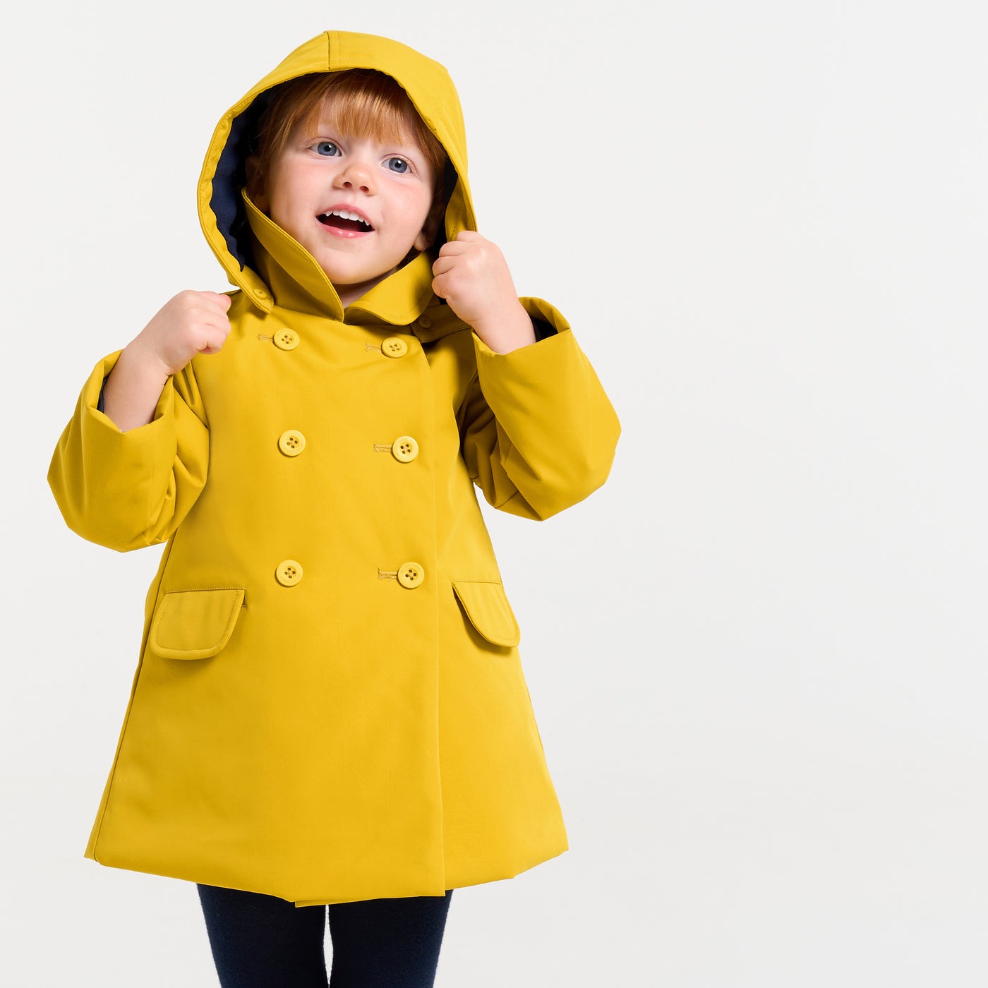 Baby girl raincoat