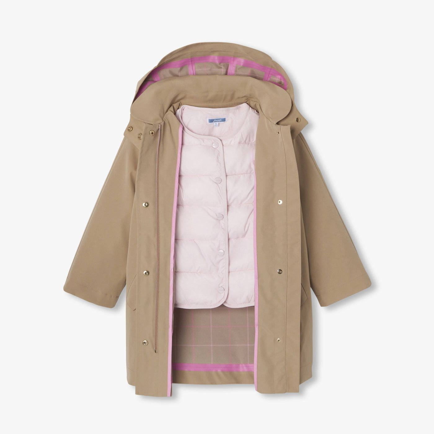 Girl 3-in-1 parka
