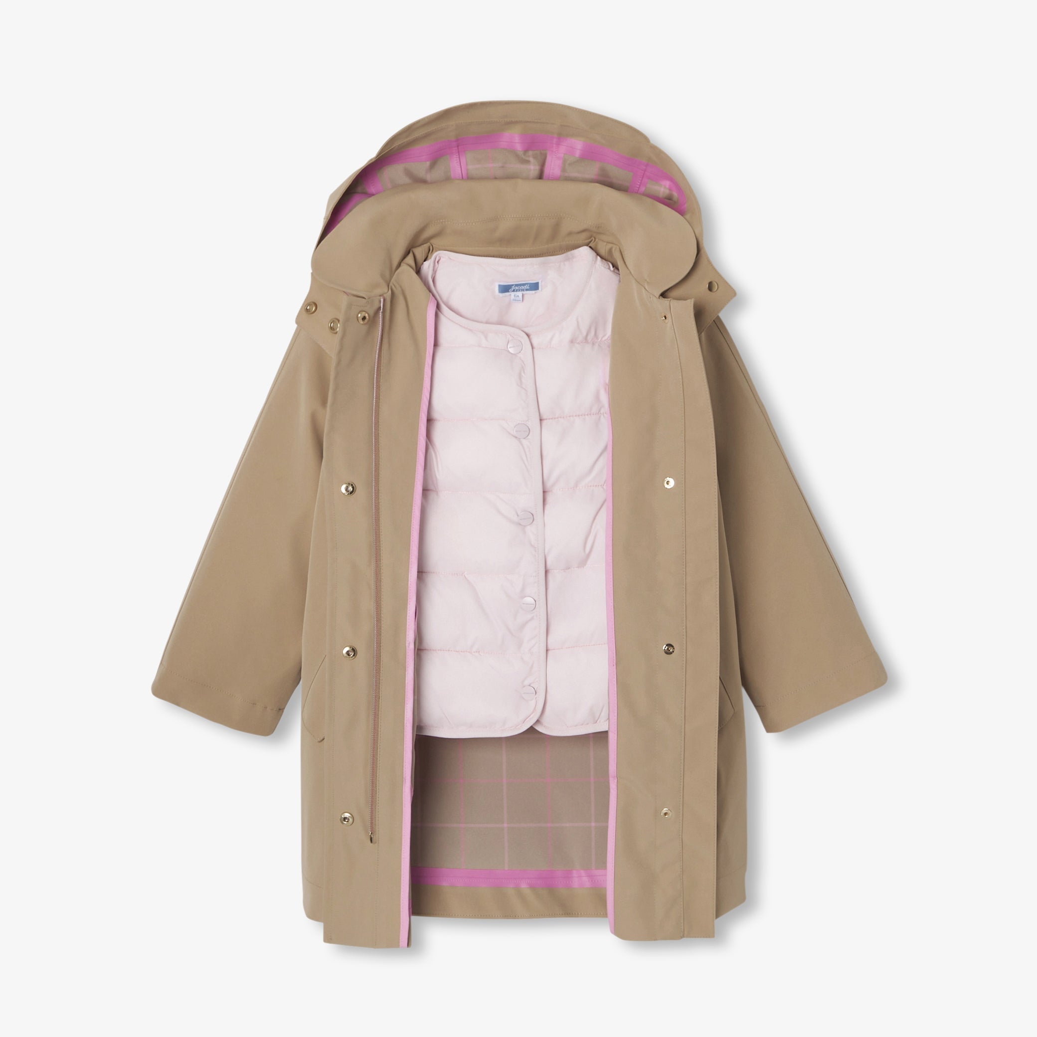 Girl 3-in-1 parka