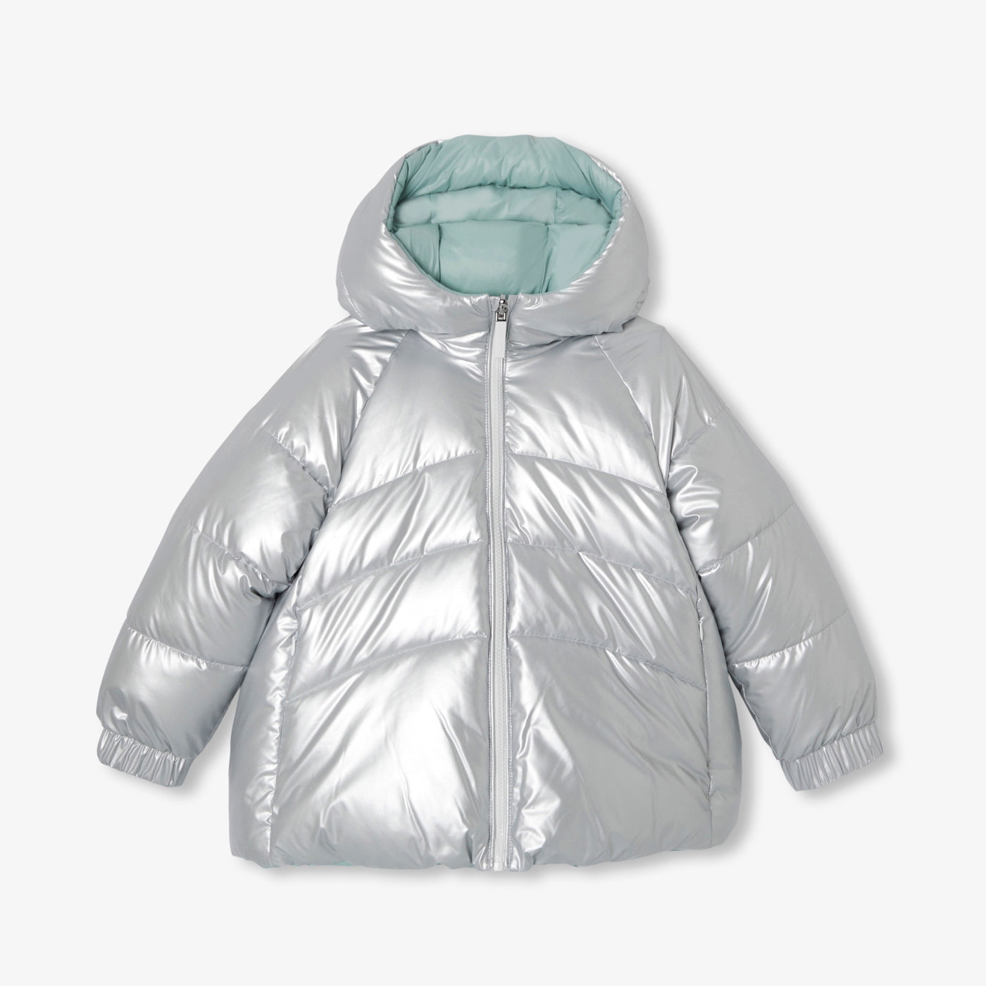 Girl reversible padded jacket