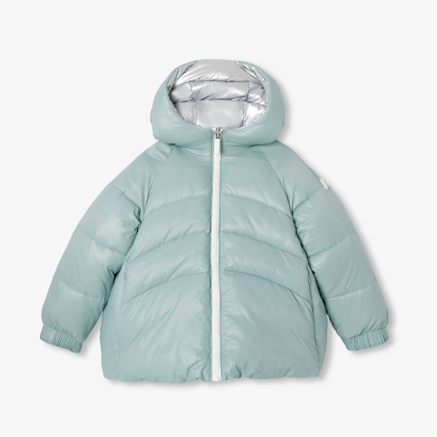 Girl reversible padded jacket