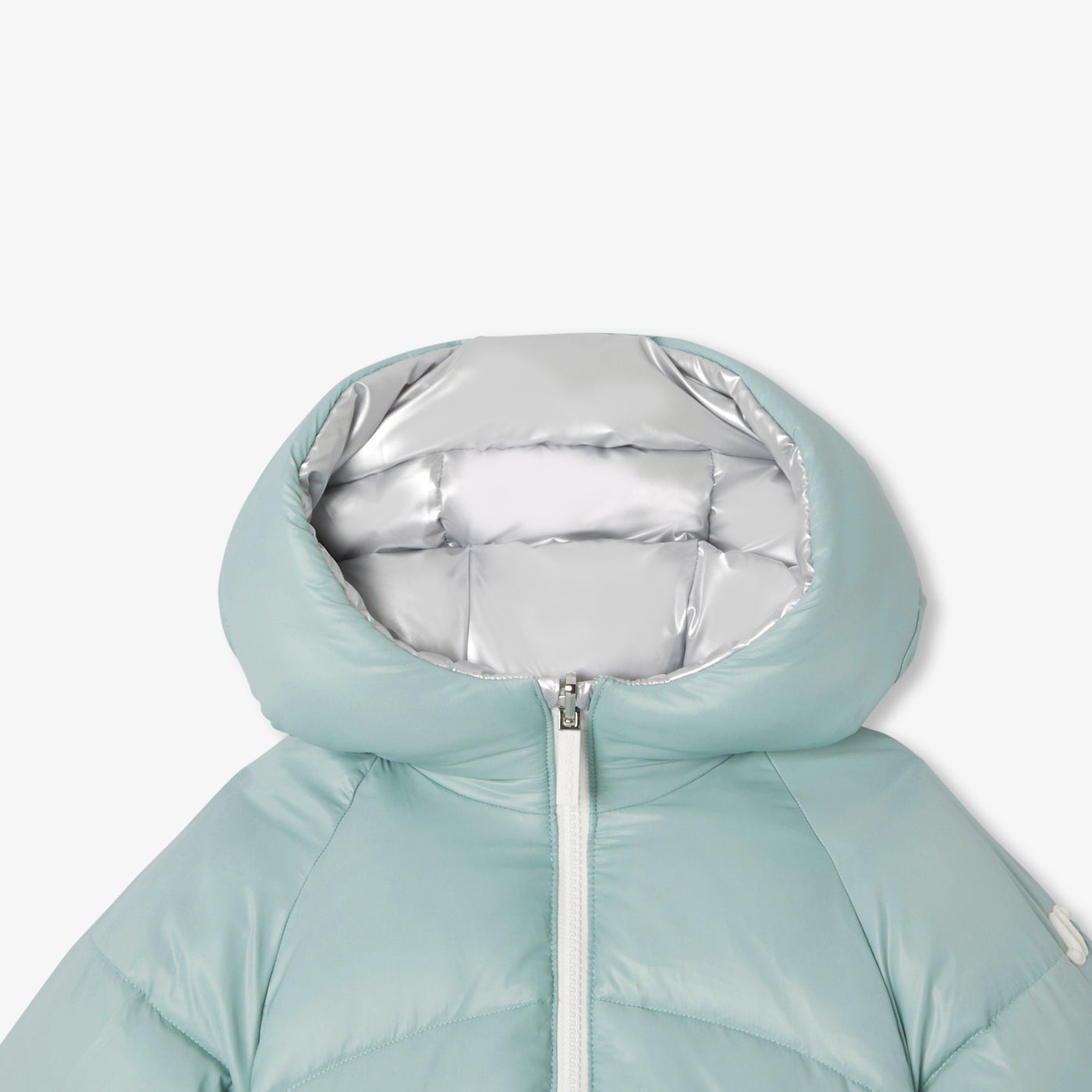 Girl reversible padded jacket