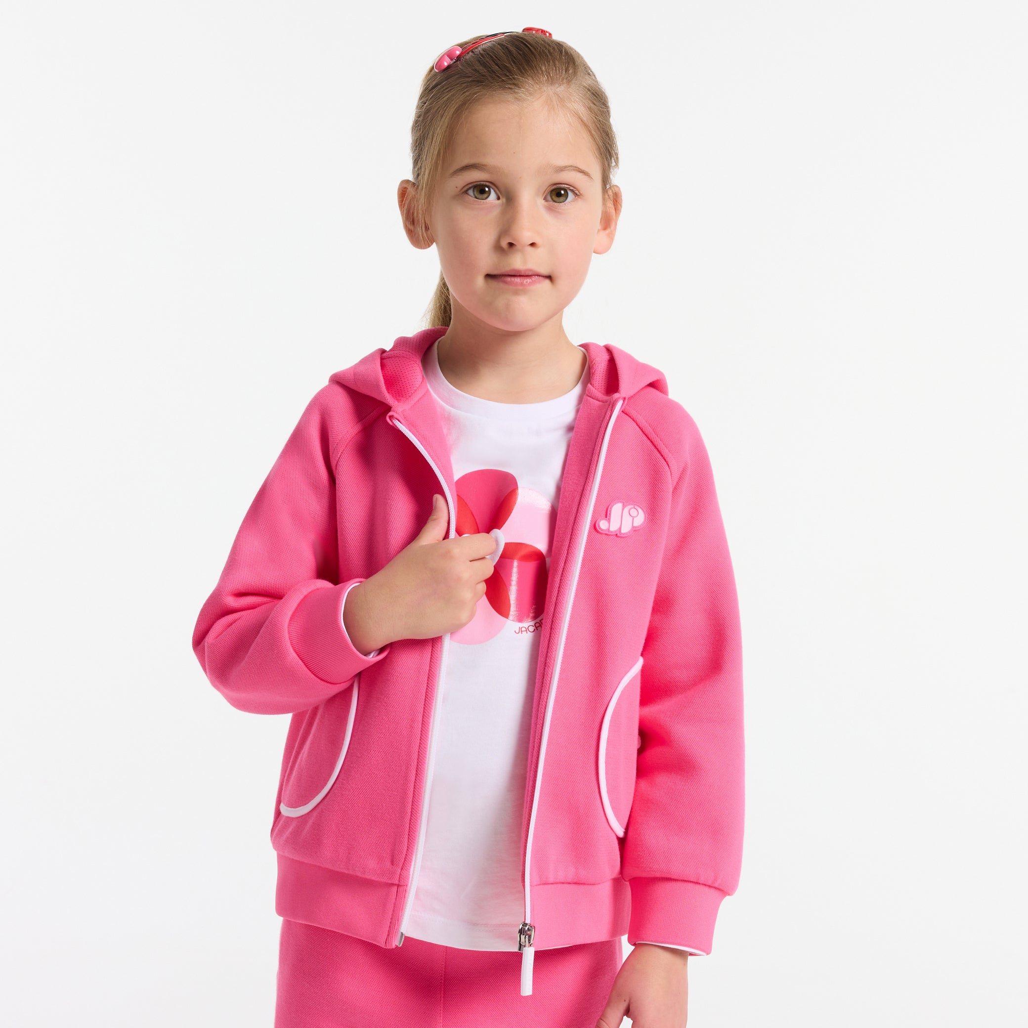 Girl zip-up sweatshirt