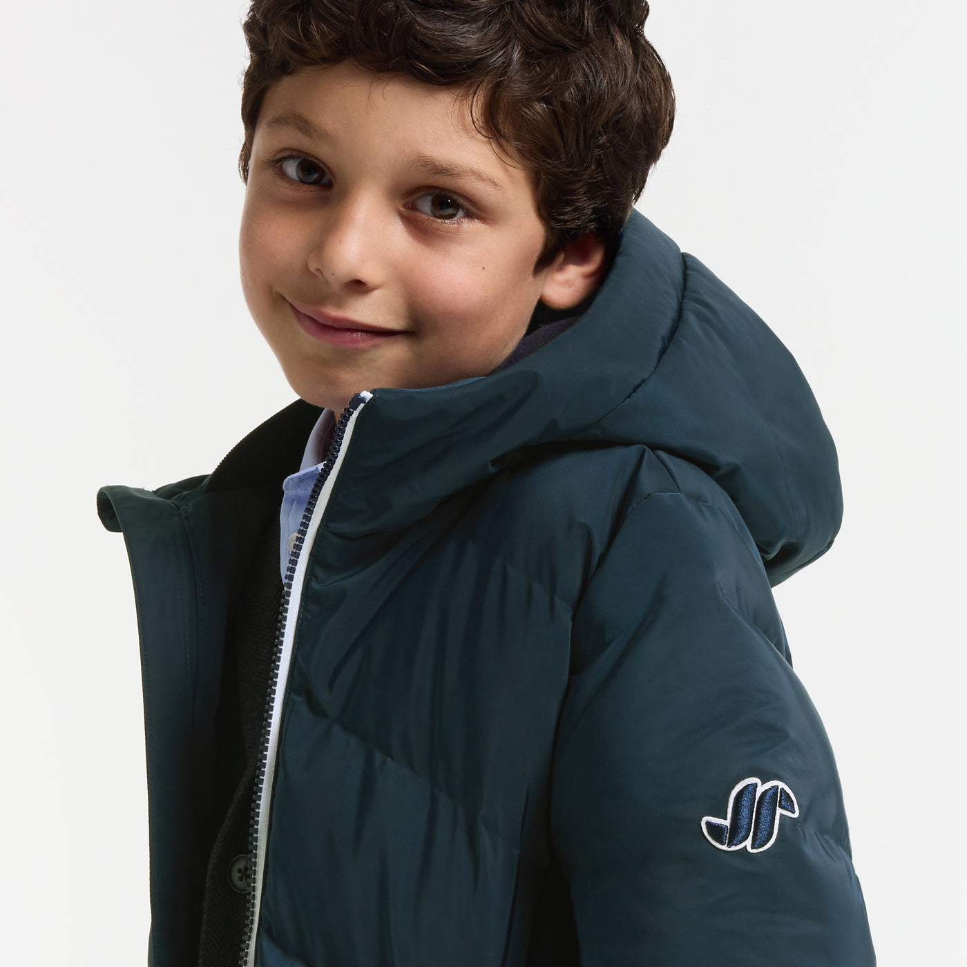 Boy hooded jacket