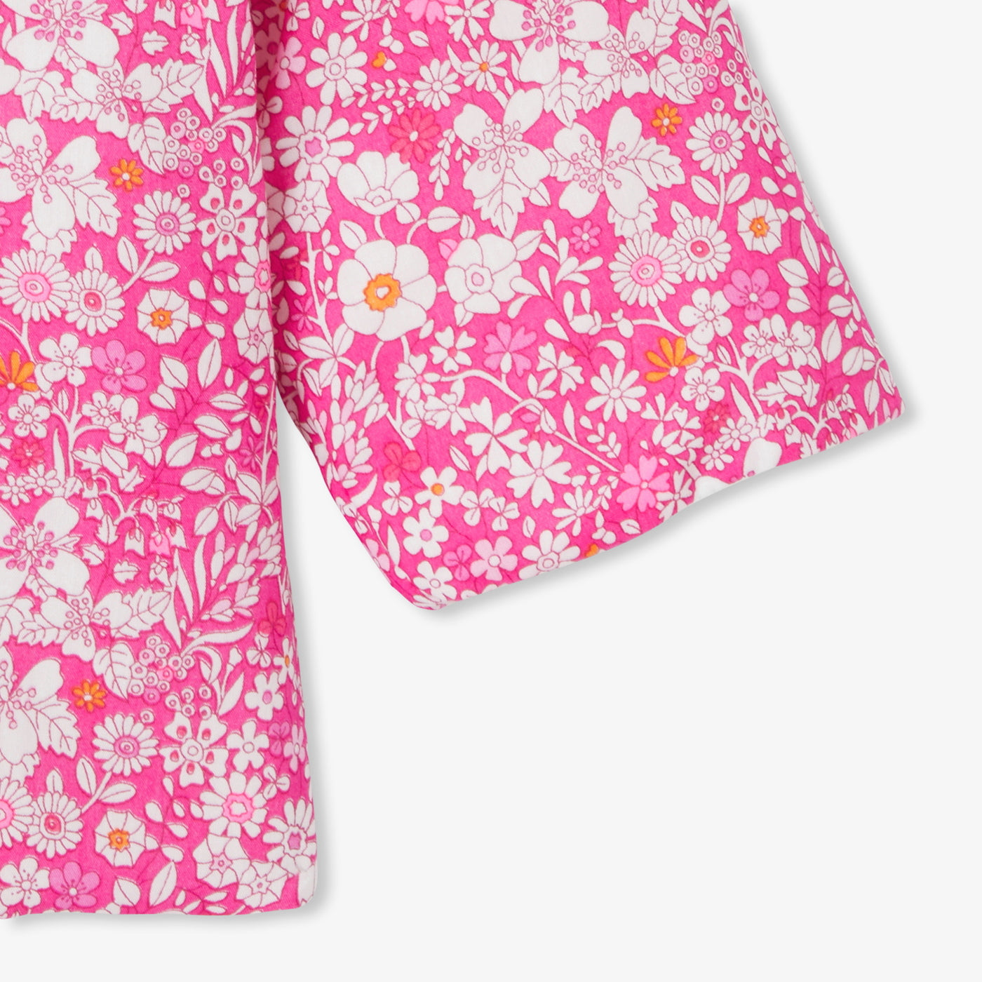 Baby girl burnous in Liberty fabric