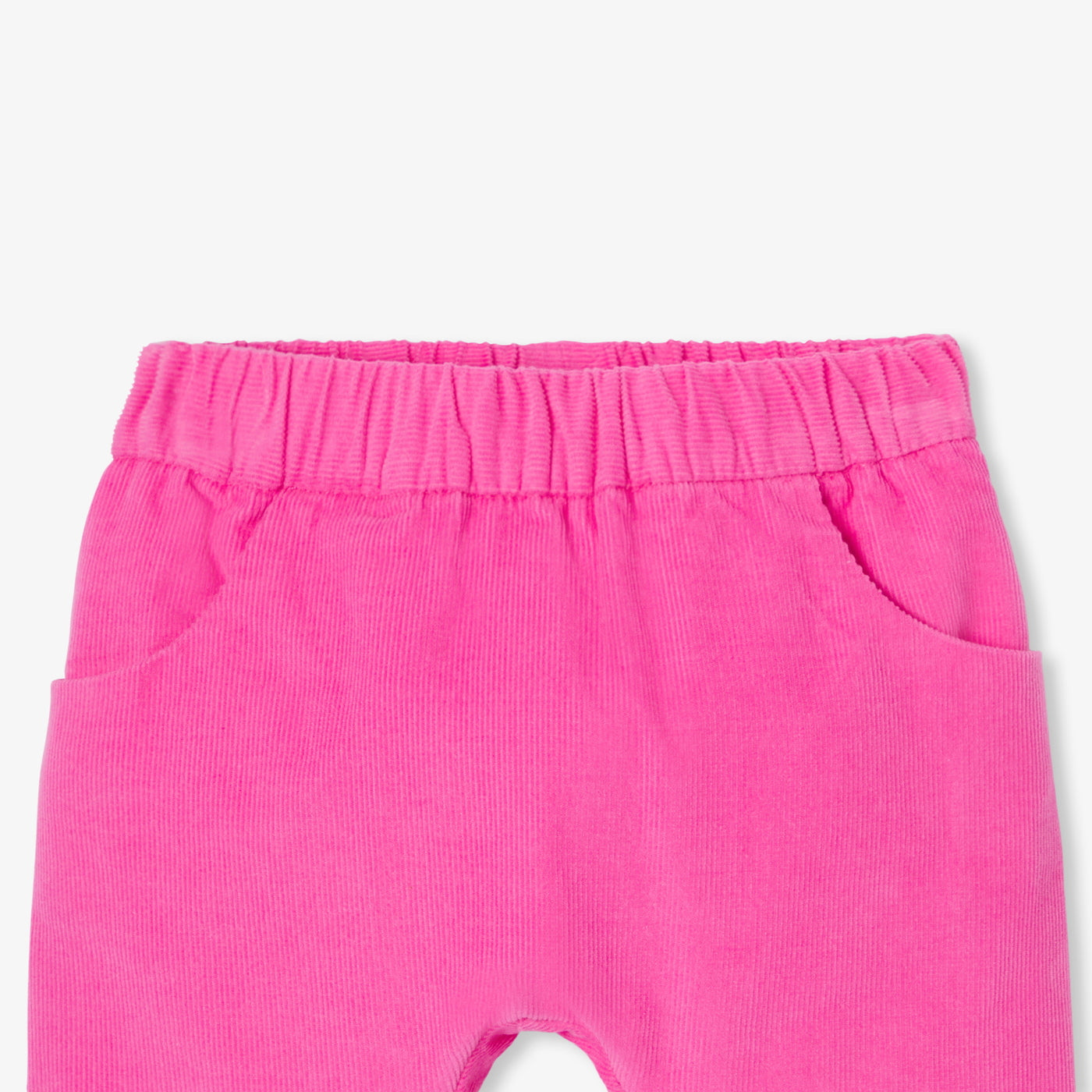 Baby girl velvet trousers