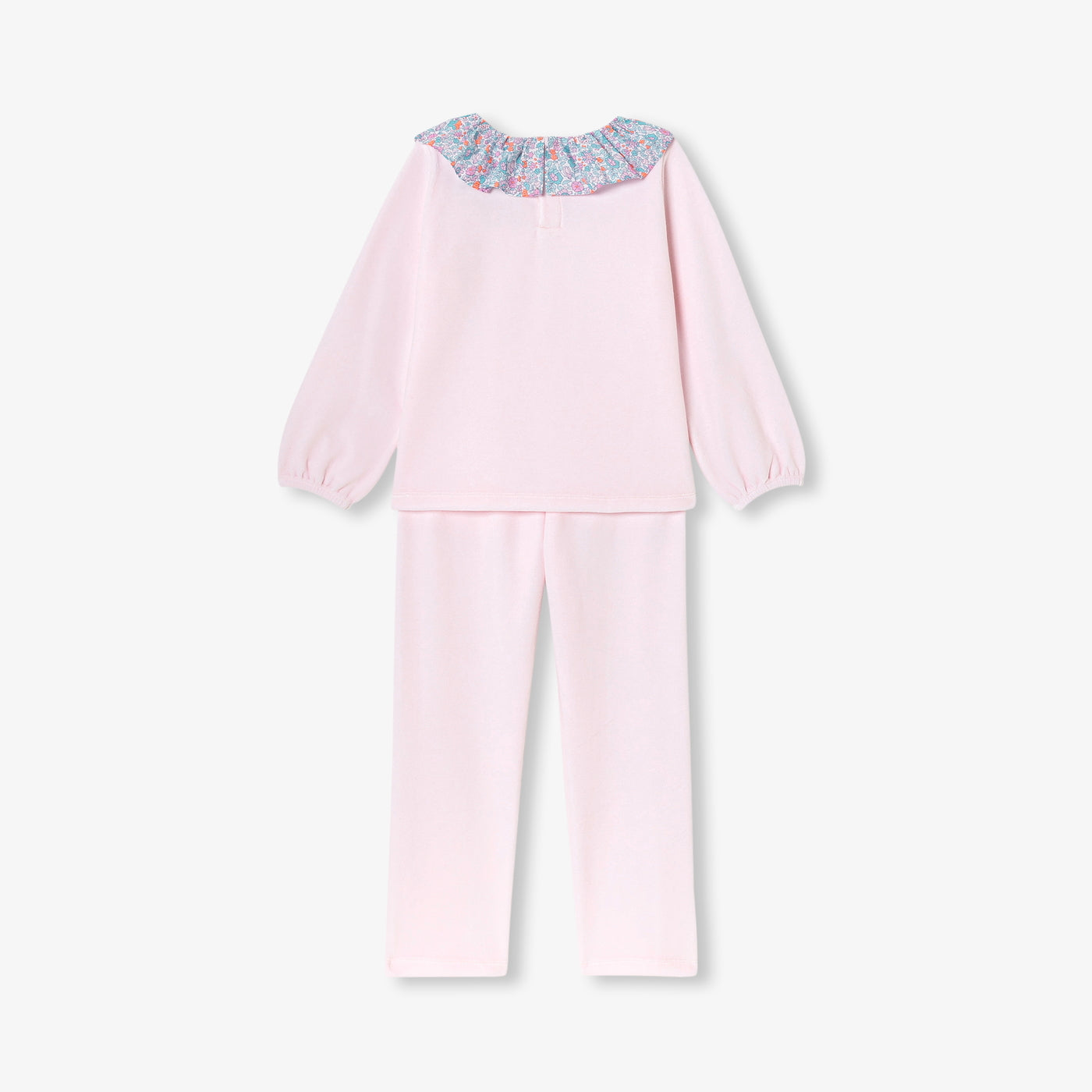 Girl velvet pyjamas