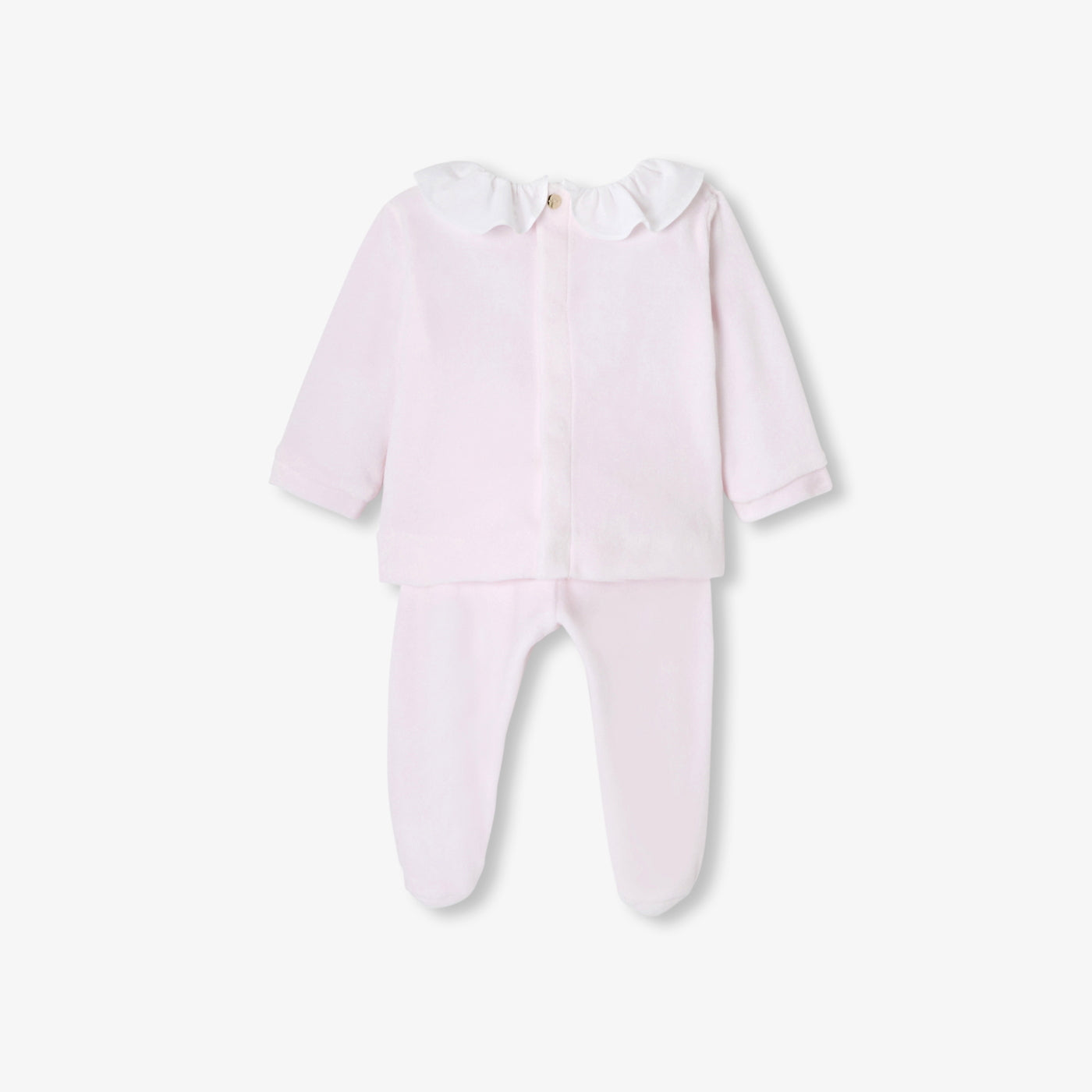 Baby girl velvet set