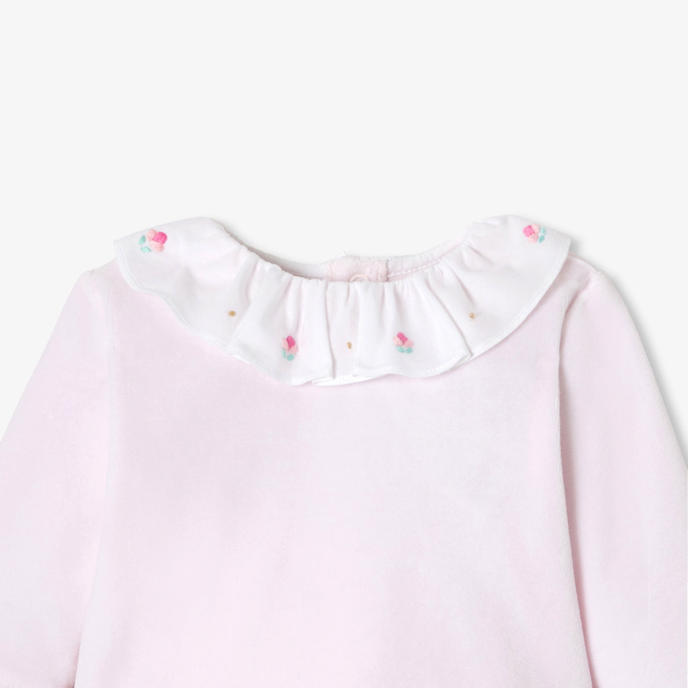 Baby girl velvet set