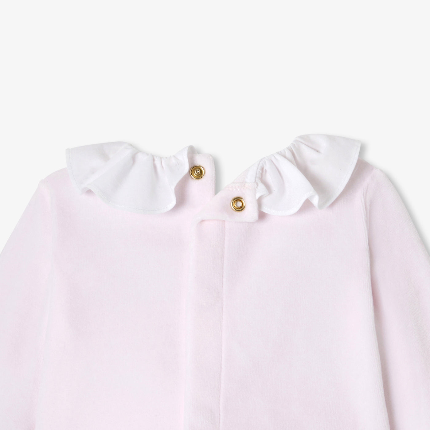 Baby girl velvet set