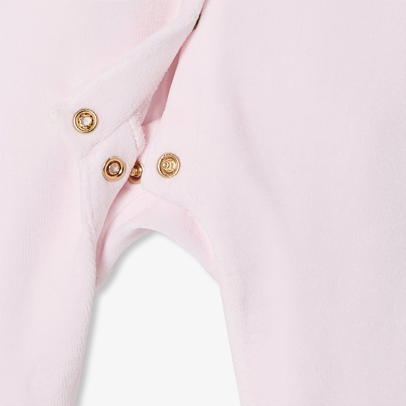 Baby girl velvet pyjamas