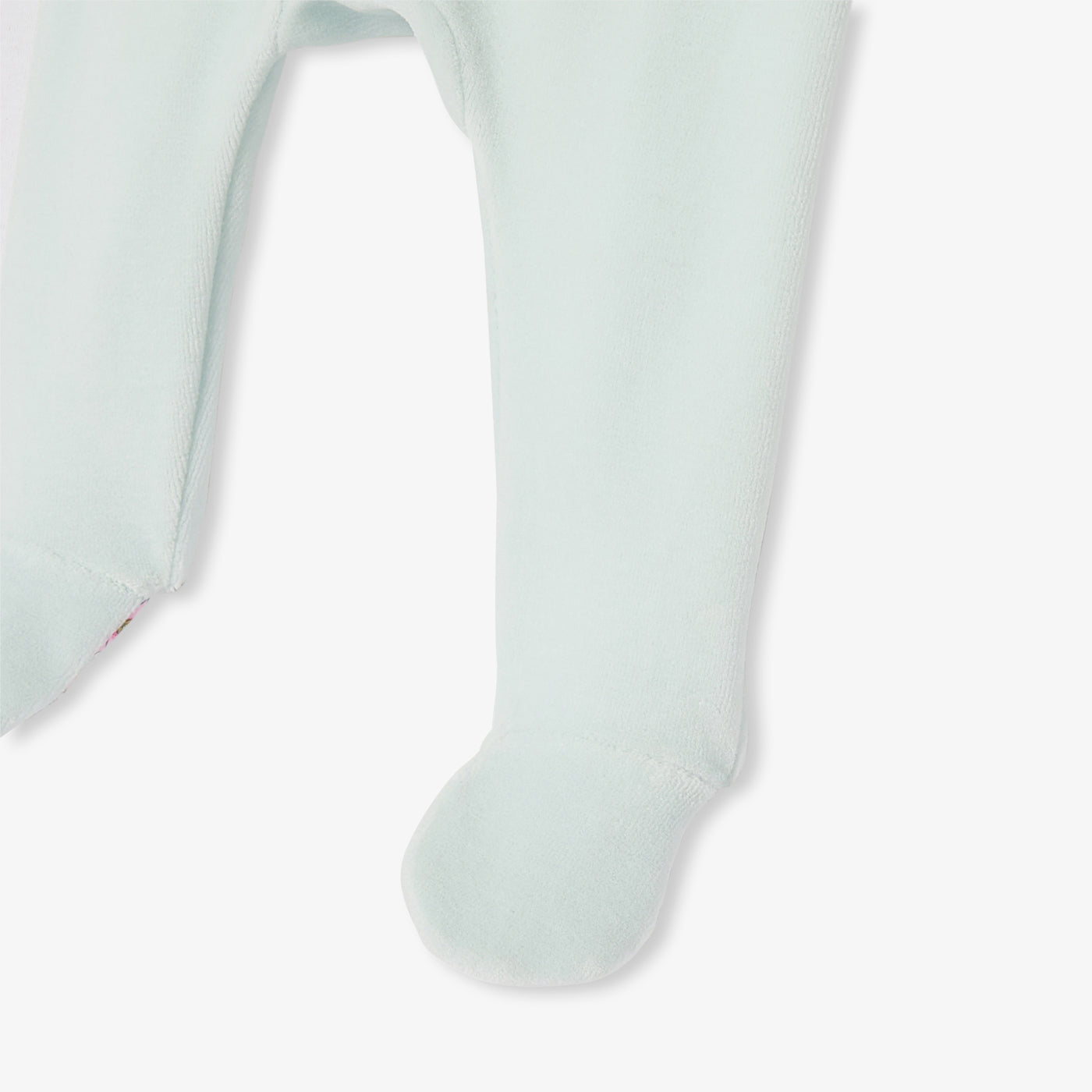 Baby girl velvet pyjamas