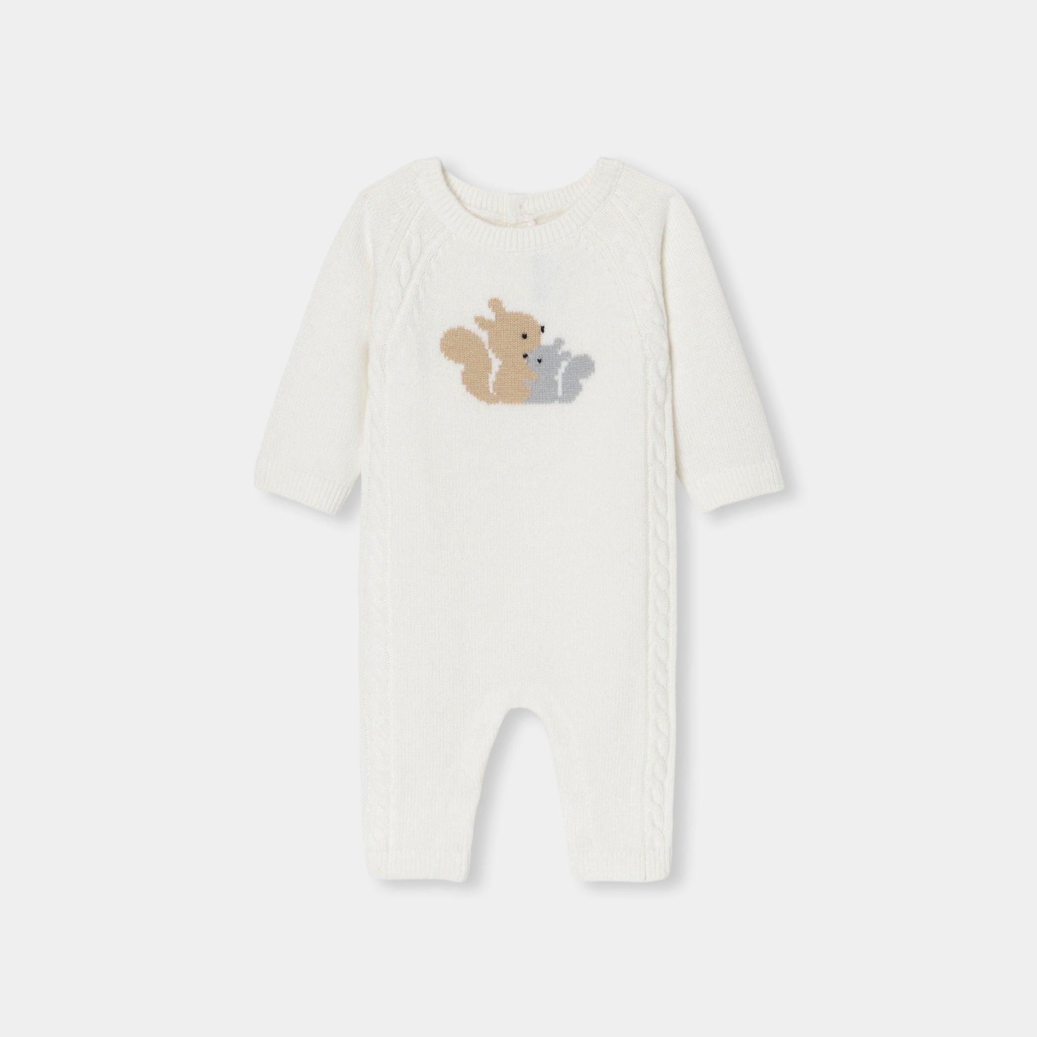 Baby boy jumpsuit in jersey knit