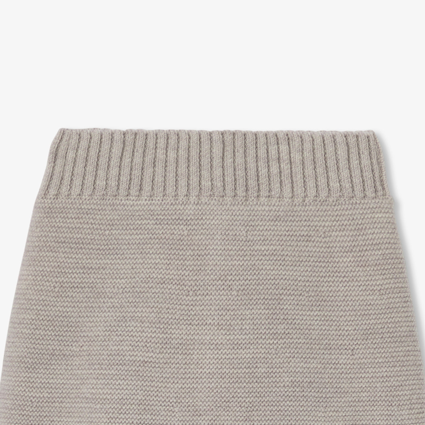 Baby boy garter stitch set