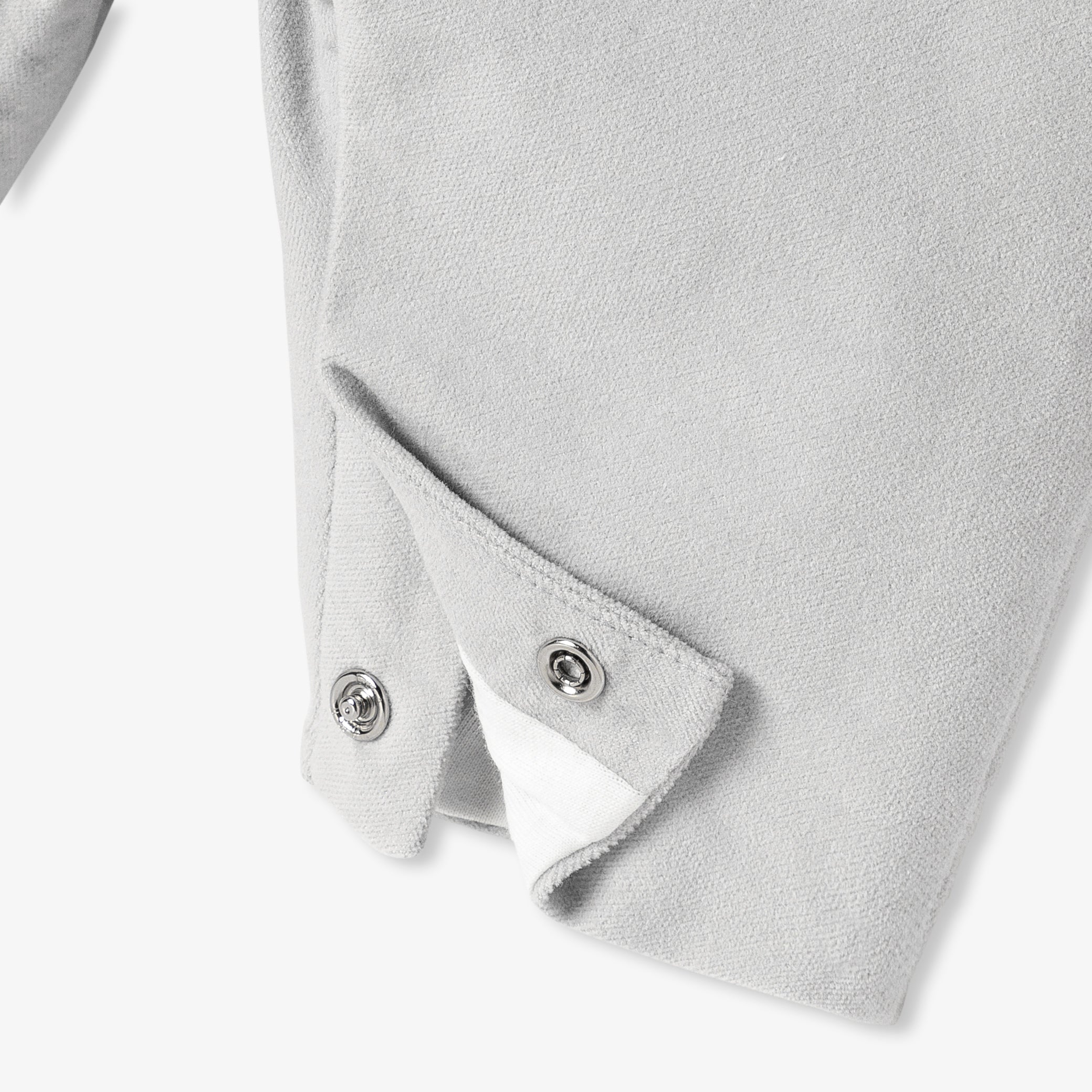 Baby boy dungarees in smooth velvet