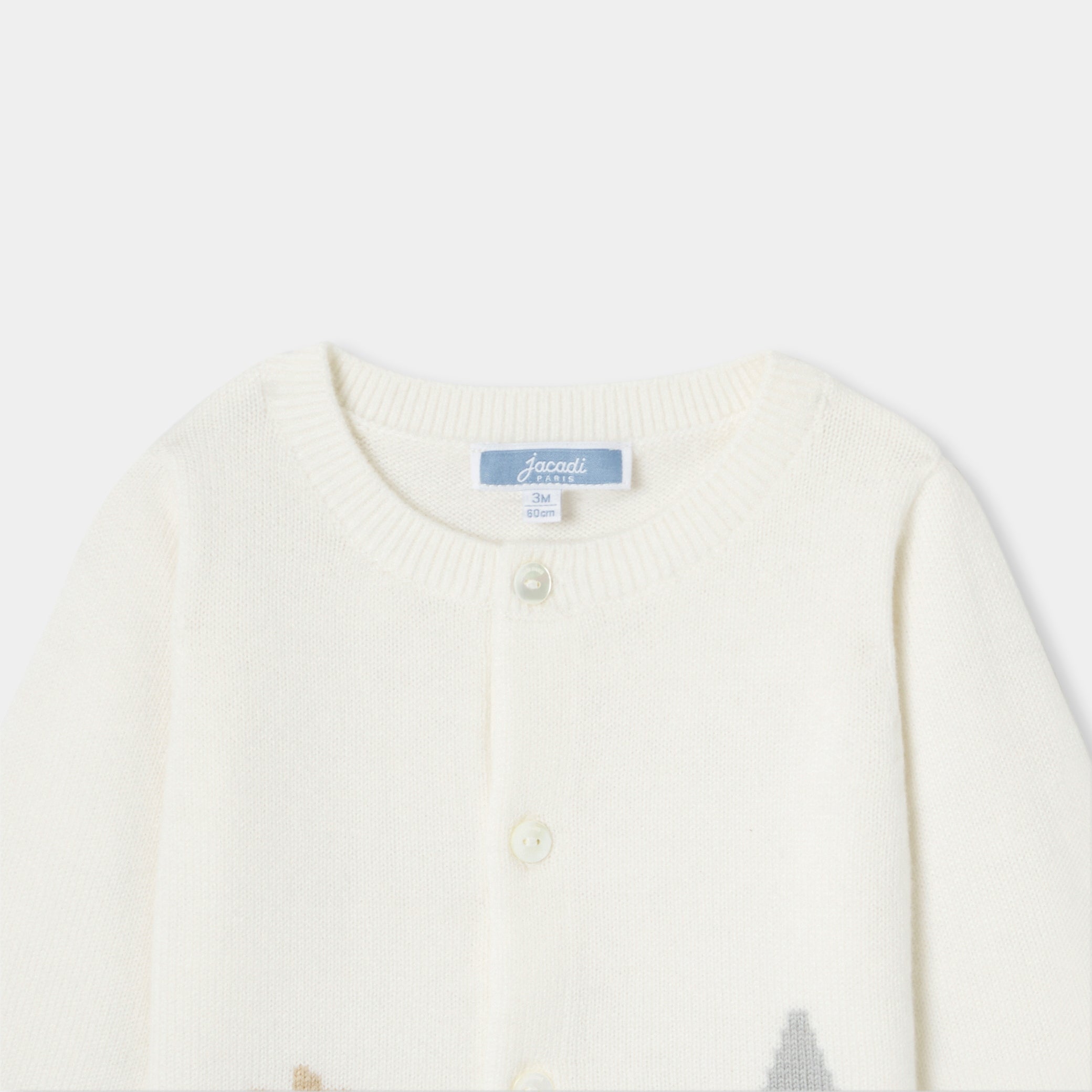 Baby boy jersey cardigan