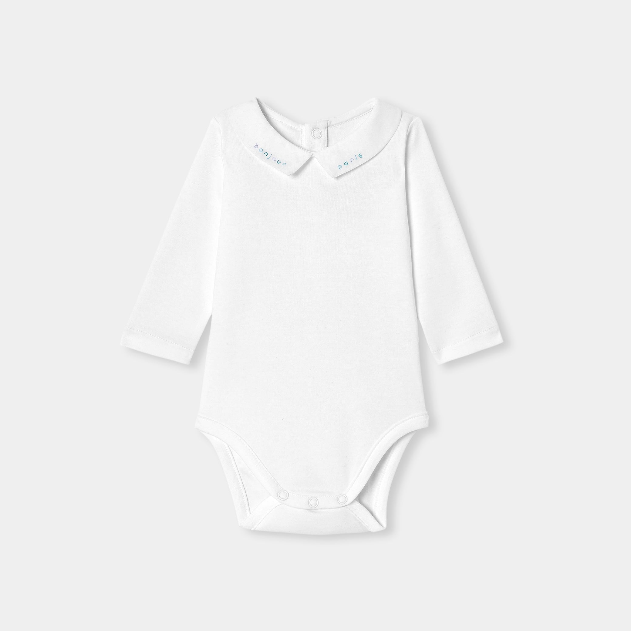 Baby boy long-sleeved bodysuit