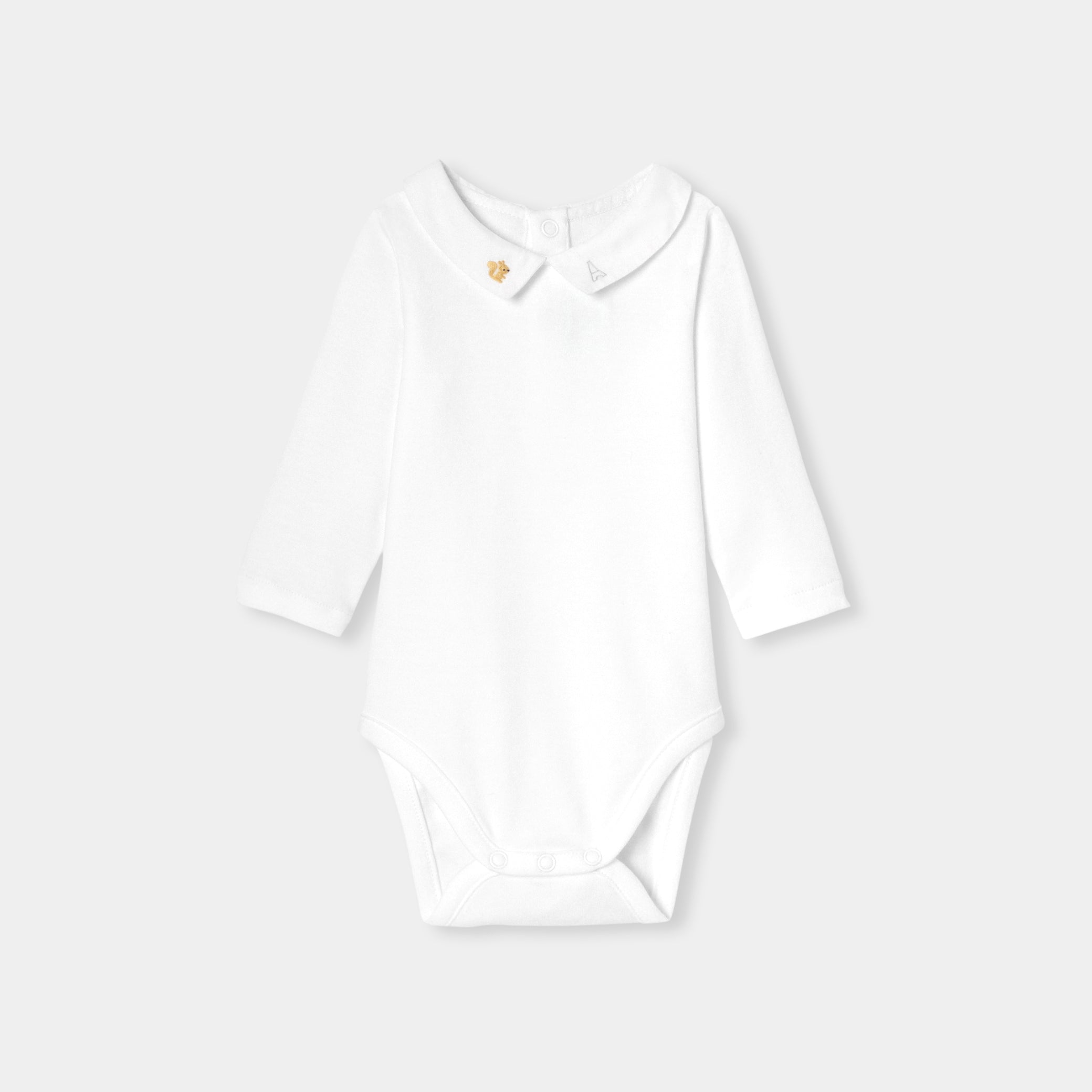Baby boy long-sleeved bodysuit