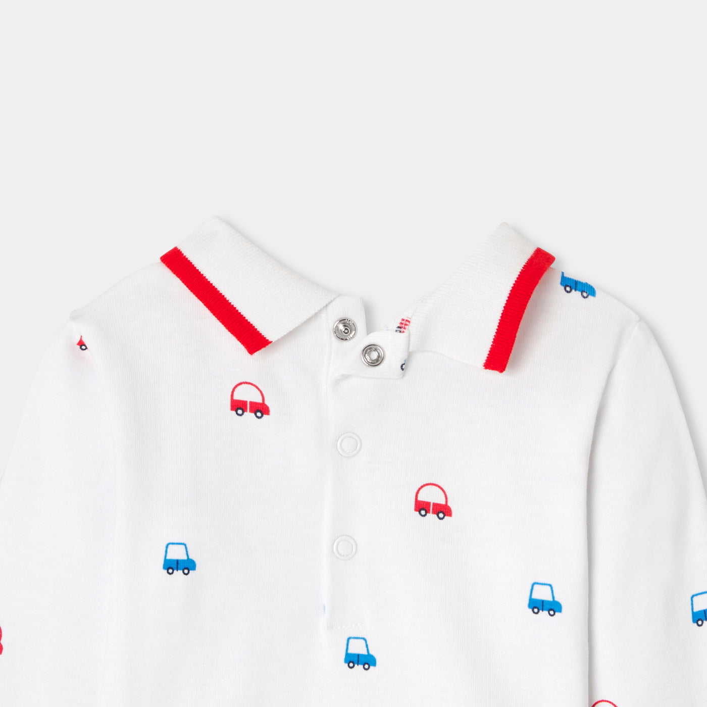 Baby boy polo neck bodysuit