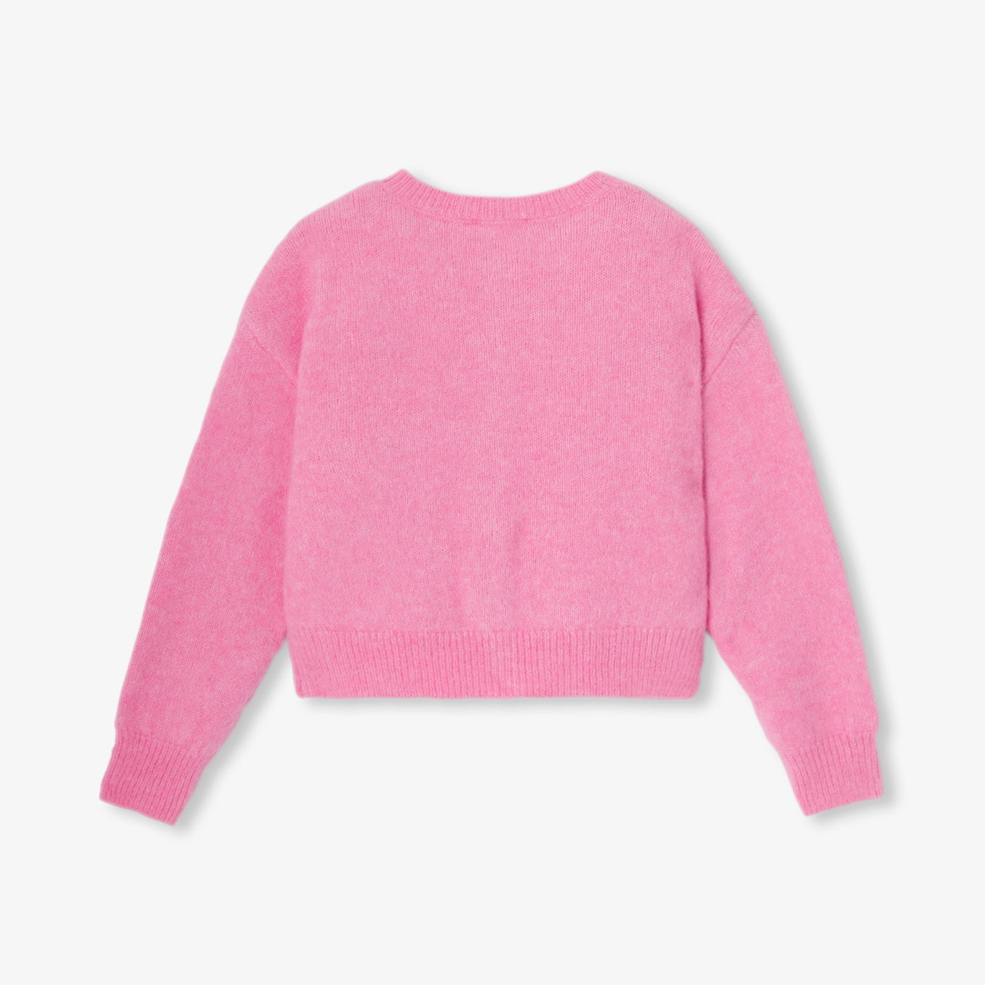 Girl wool and alpaca cardigan