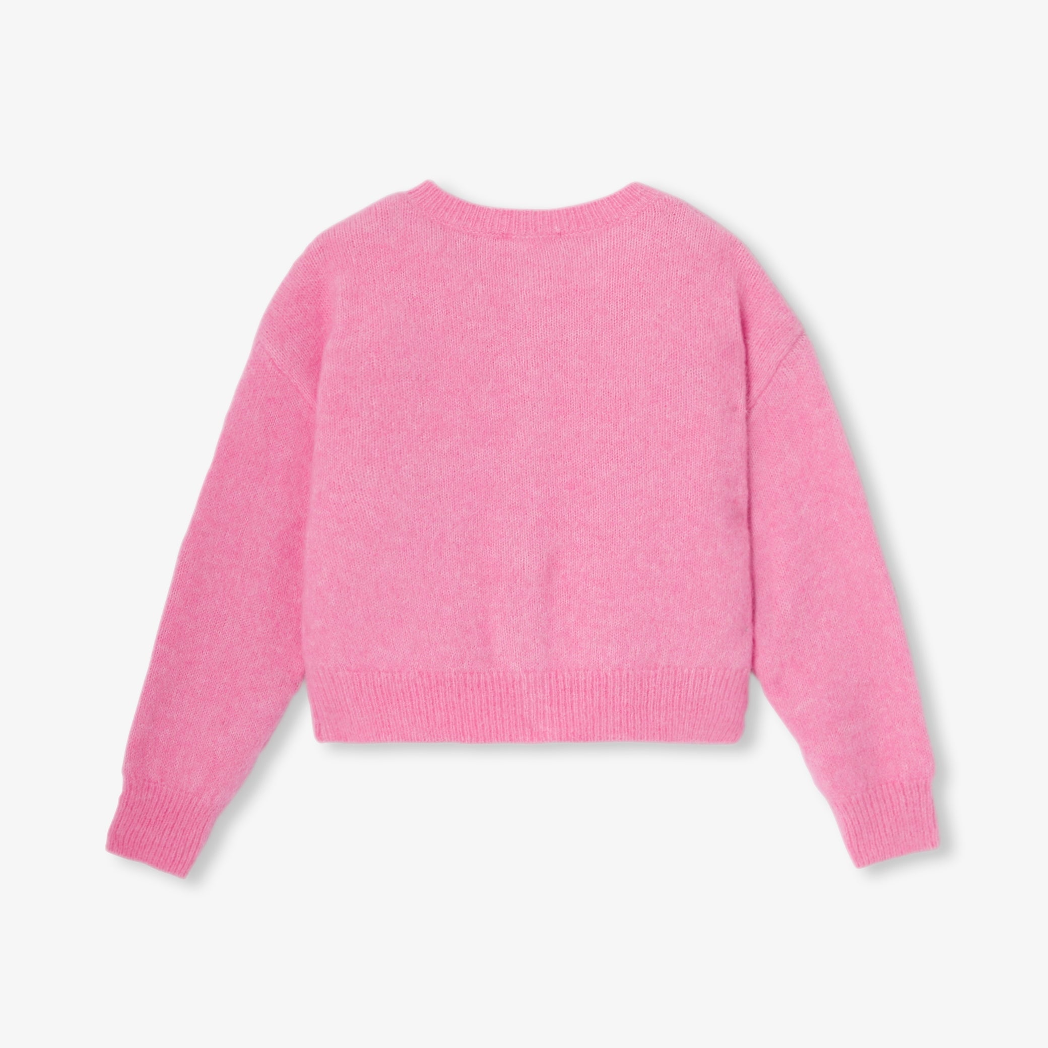 Girl wool and alpaca cardigan