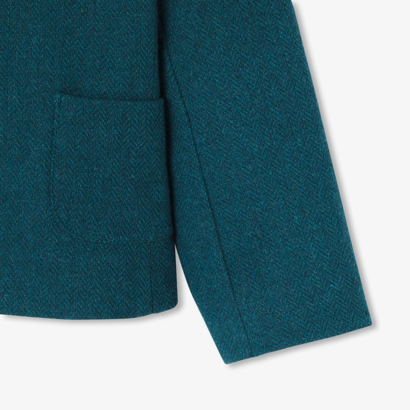 Girl herringbone blazer