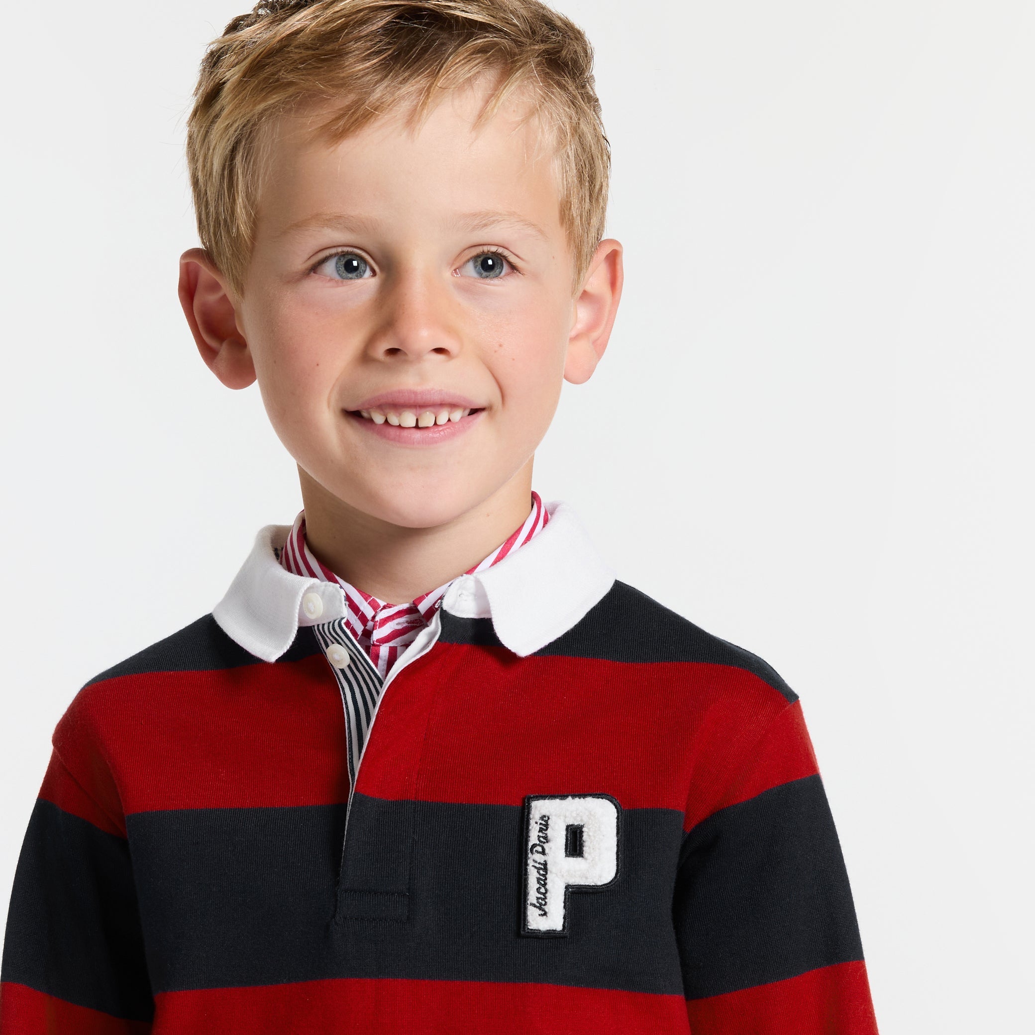 Boy rugby polo shirt