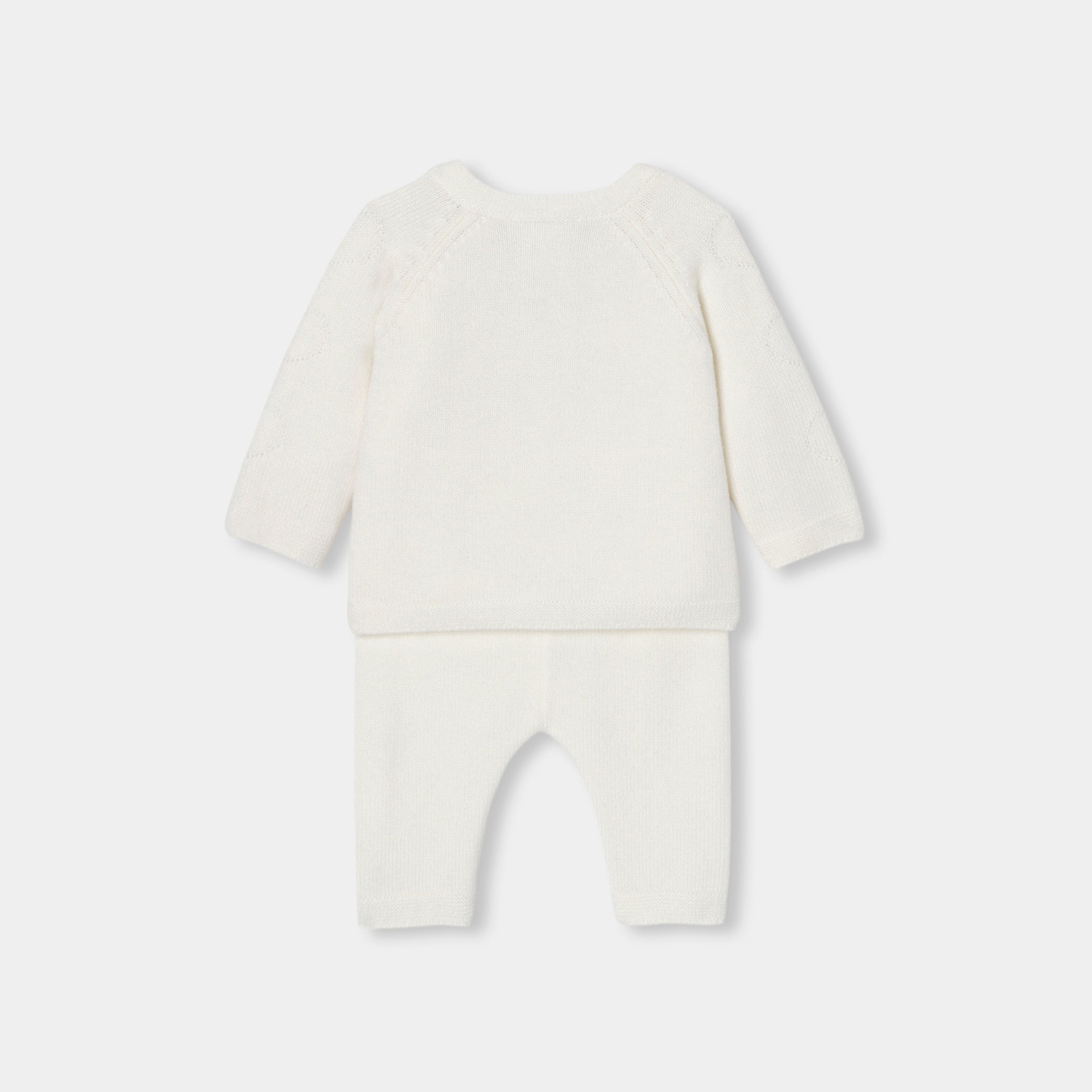 Baby girl knitwear set