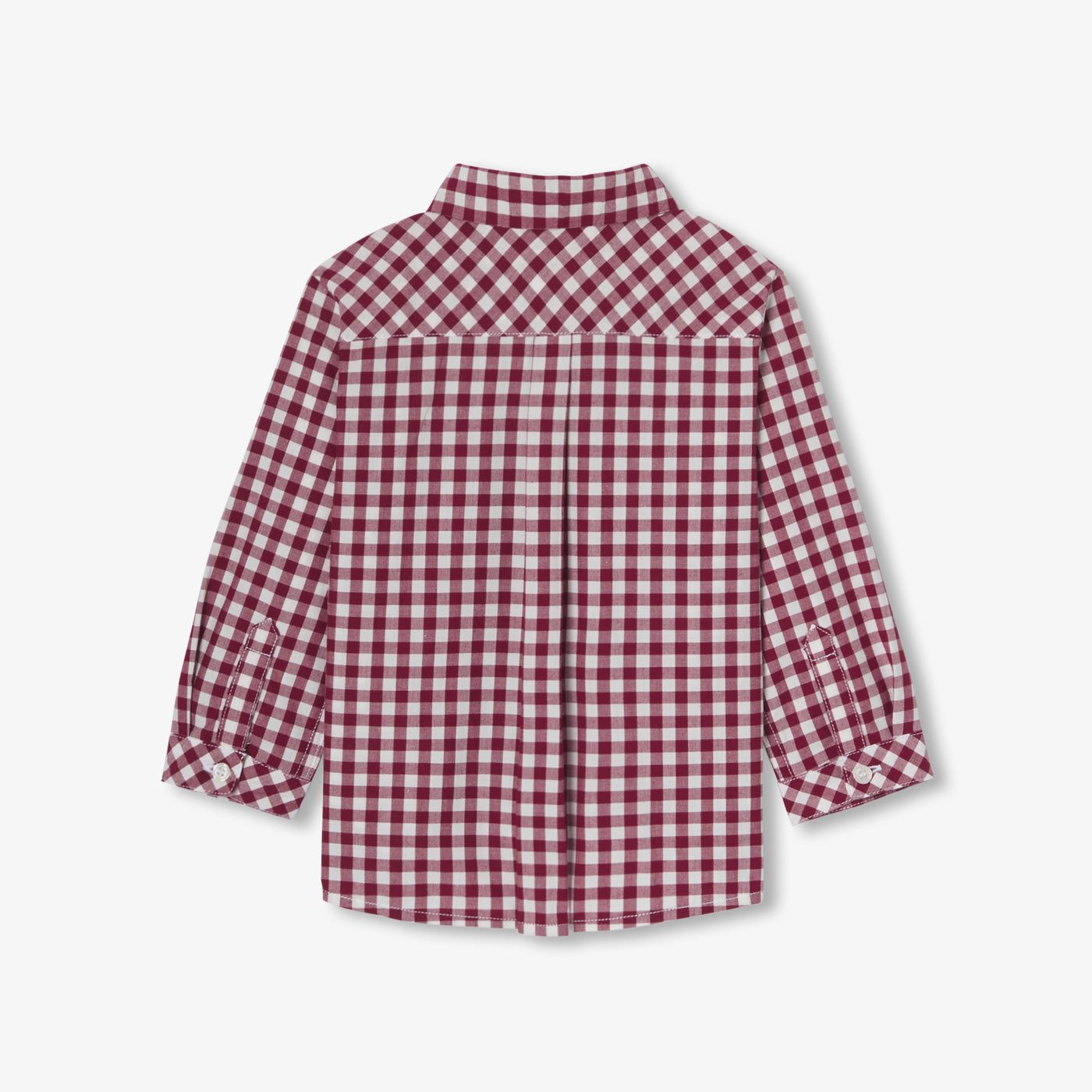 Baby boy gingham shirt