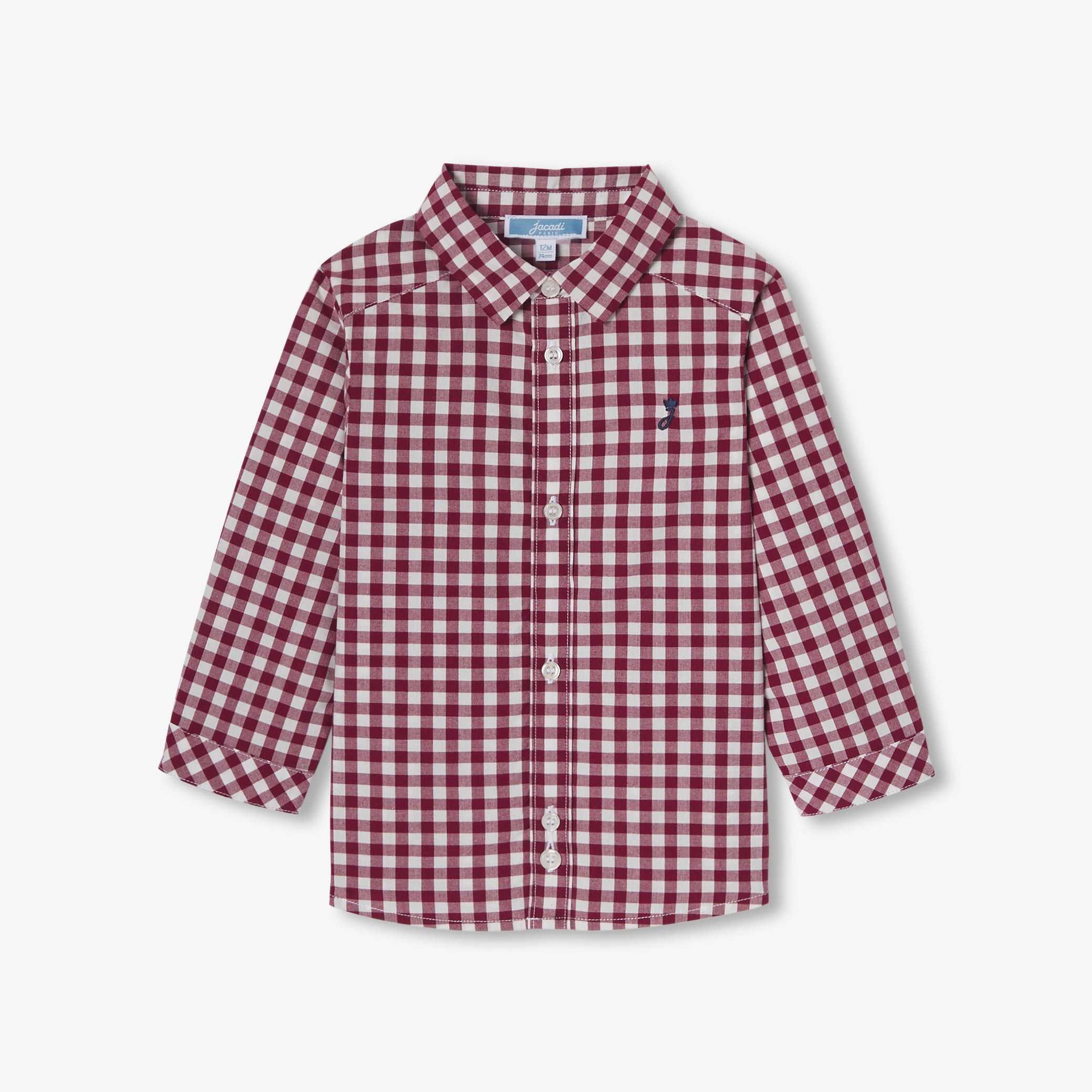 Baby boy gingham shirt