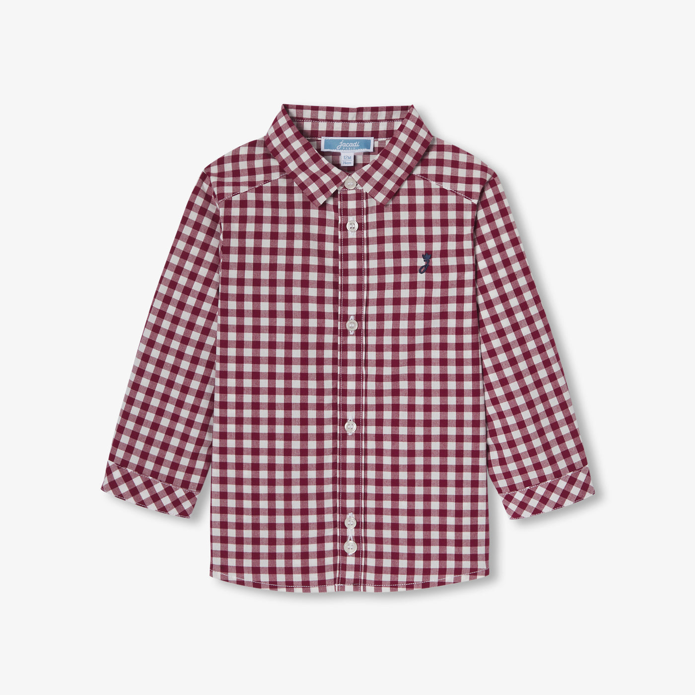Baby boy gingham shirt