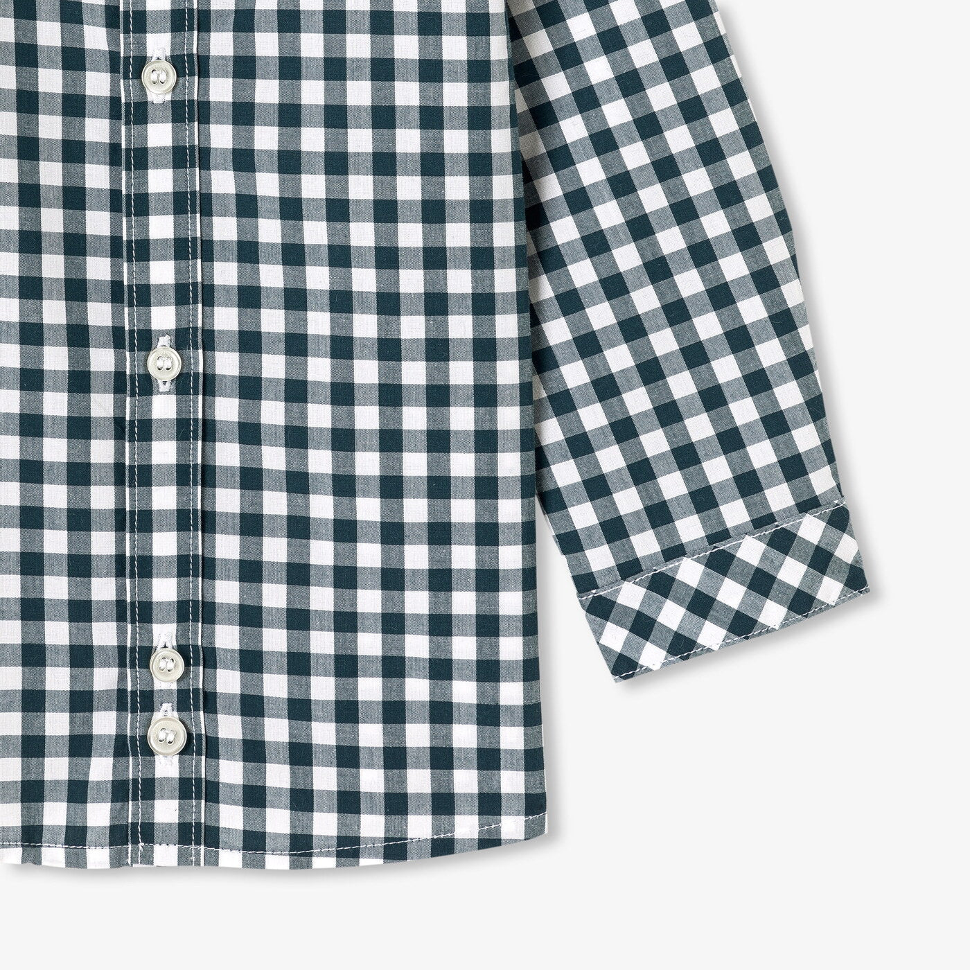 Baby boy gingham shirt