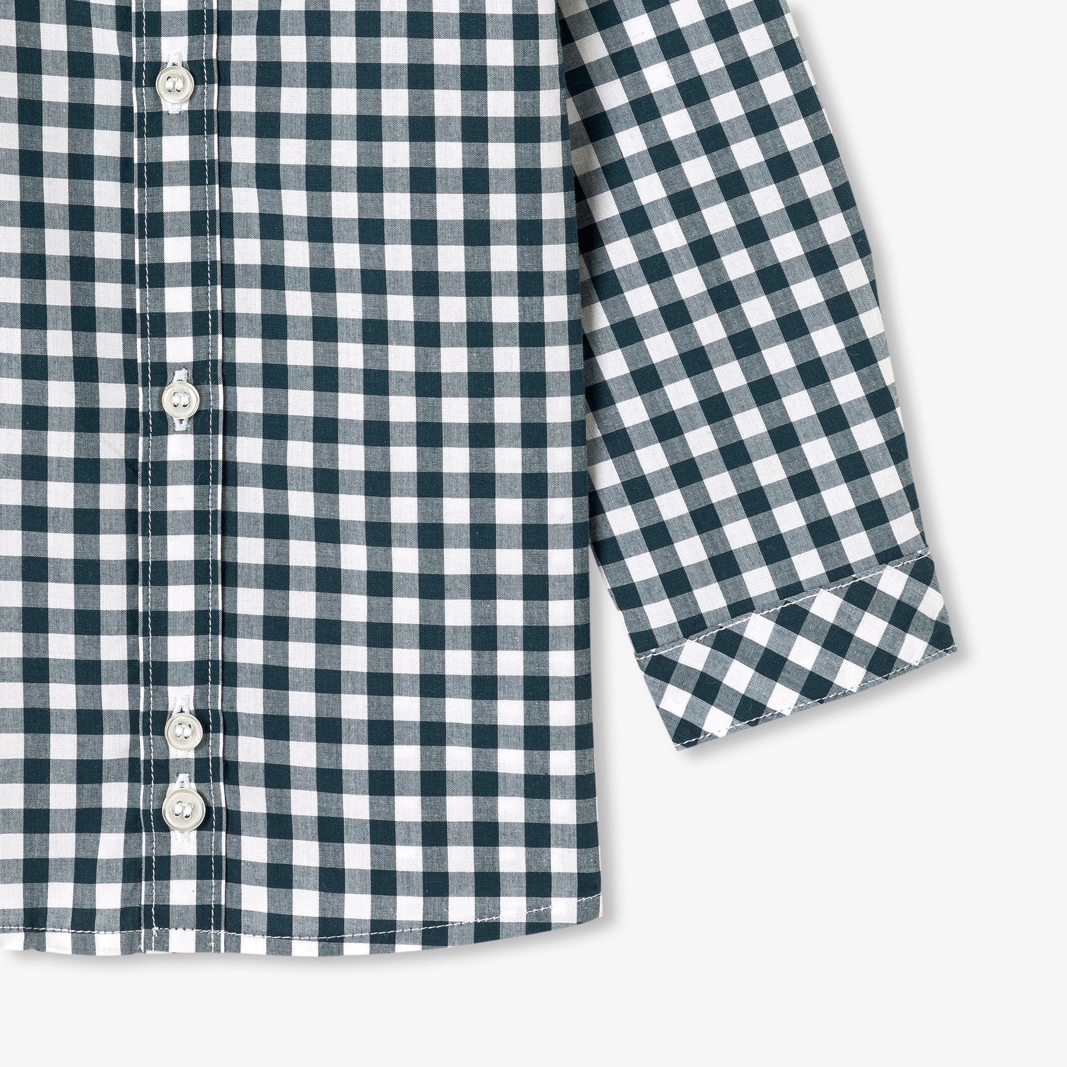Baby boy gingham shirt