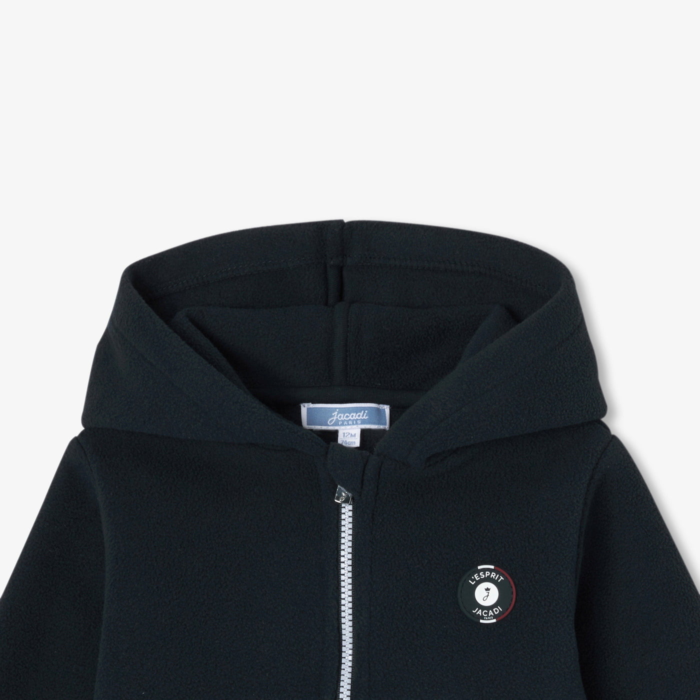 Baby boy fleece cardigan