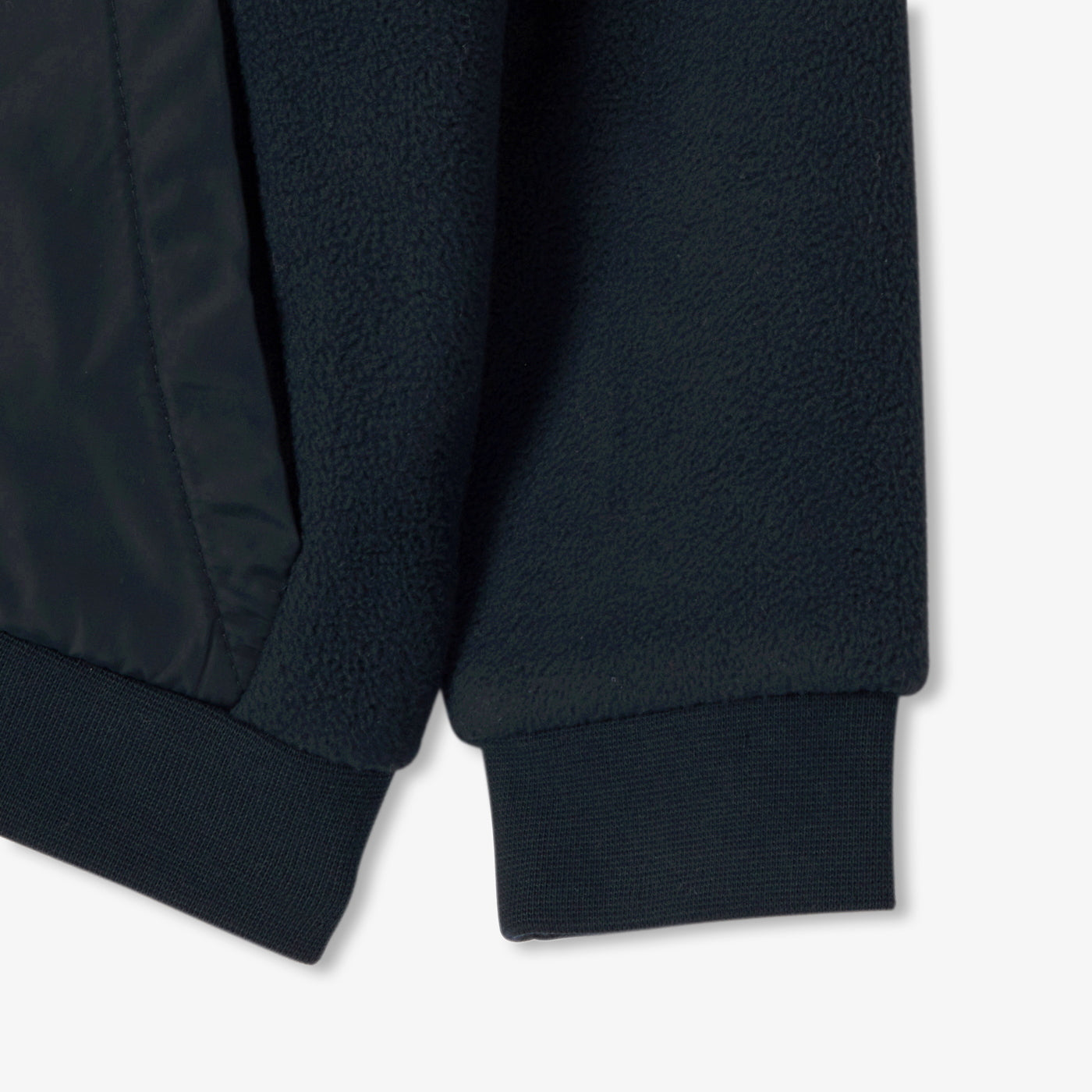 Baby boy fleece cardigan