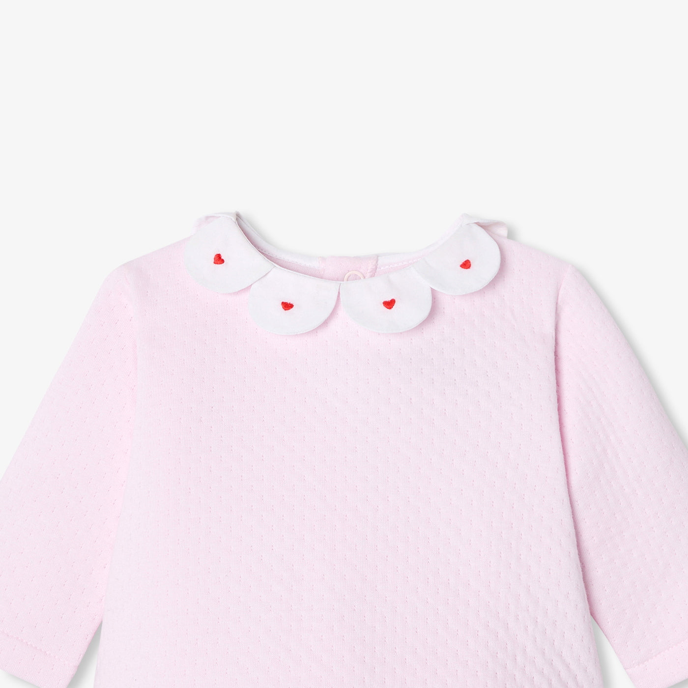 Baby girl comfort set in double sided jersey