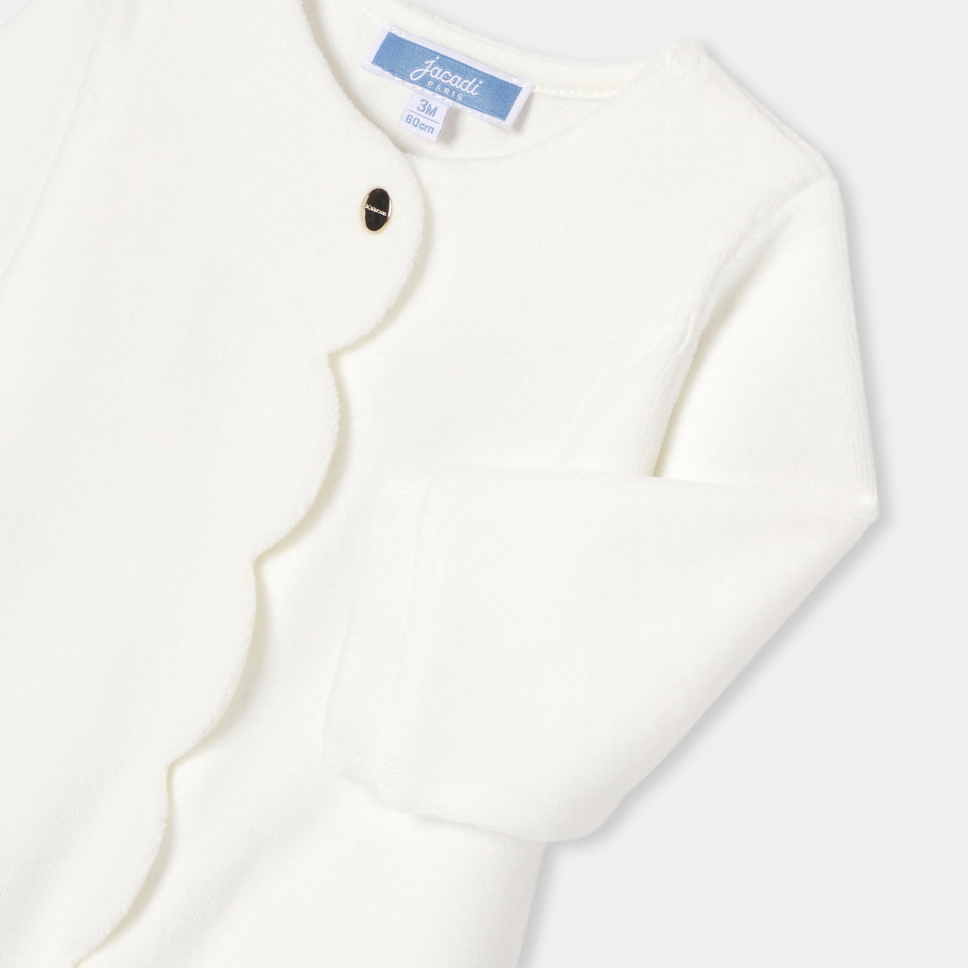 Baby girl velvet pyjamas