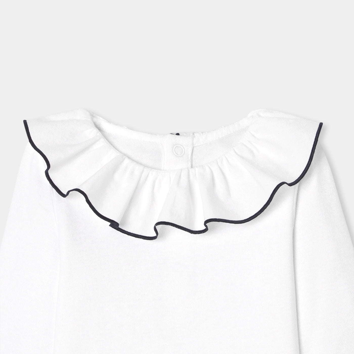 Baby girl bodysuit in cotton jersey