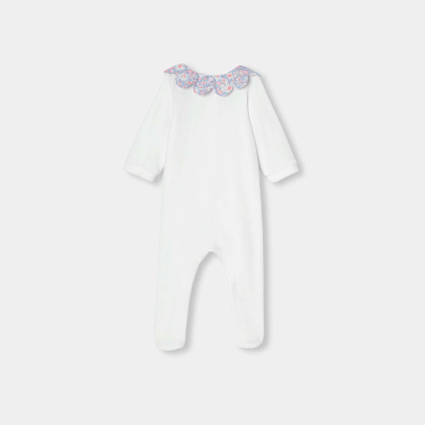 Baby girl velvet pyjamas