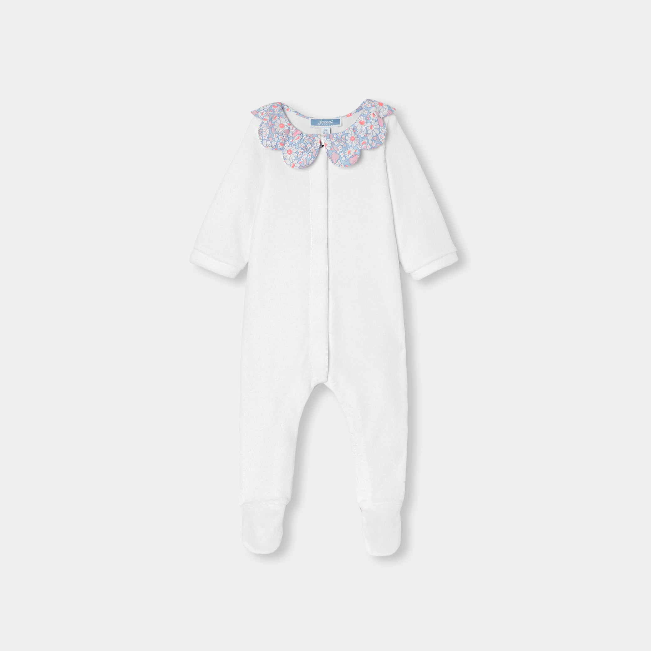 Baby girl velvet pyjamas