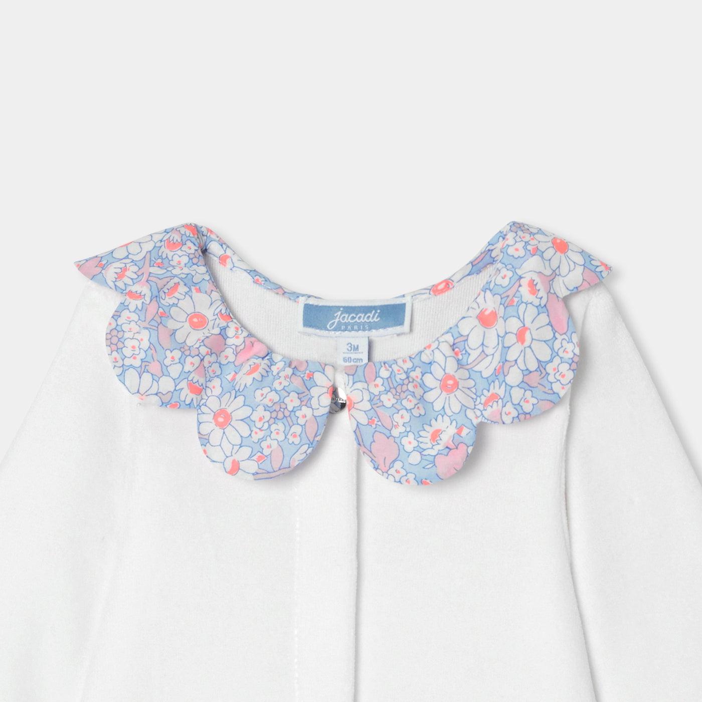 Baby girl velvet pyjamas