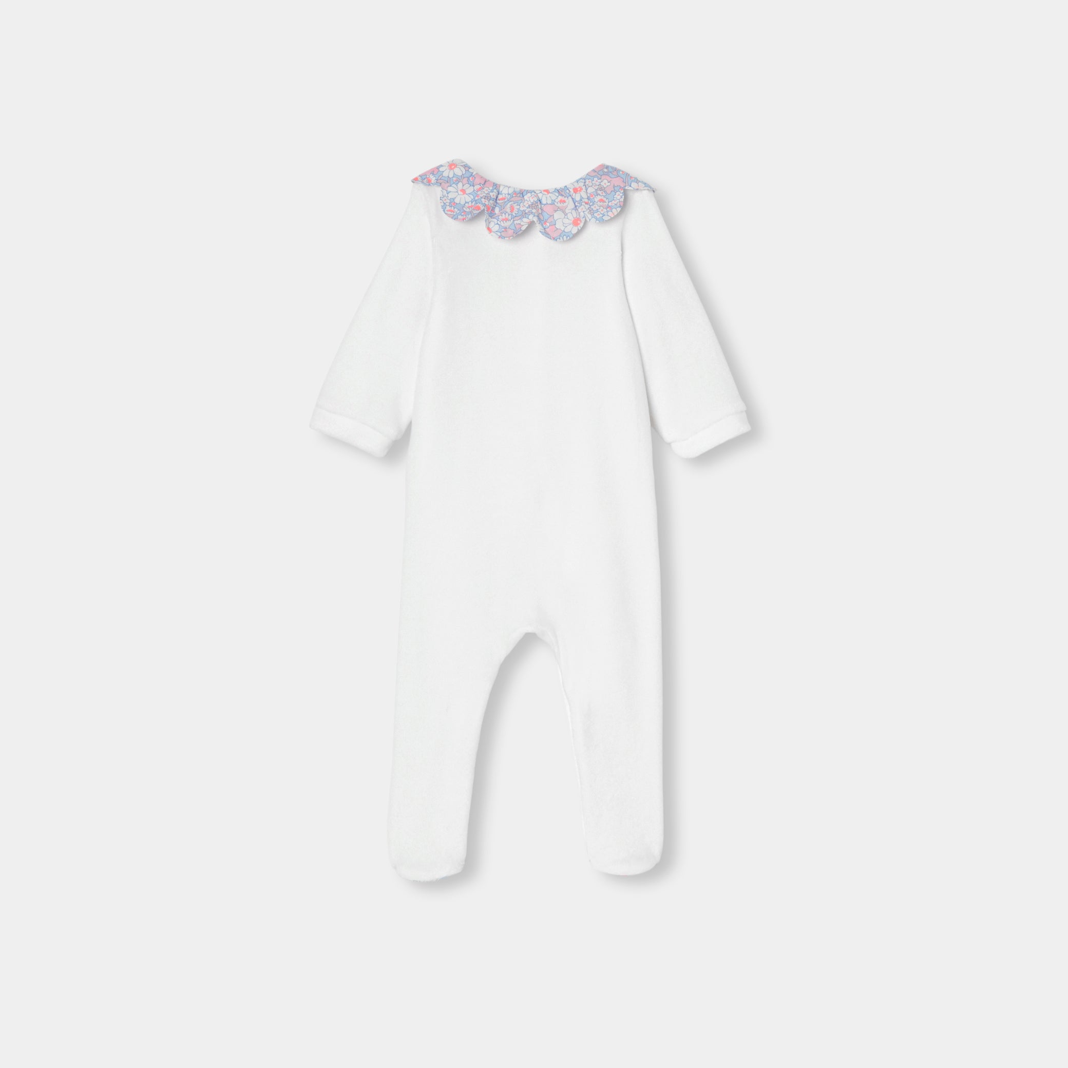Baby girl velvet pyjamas