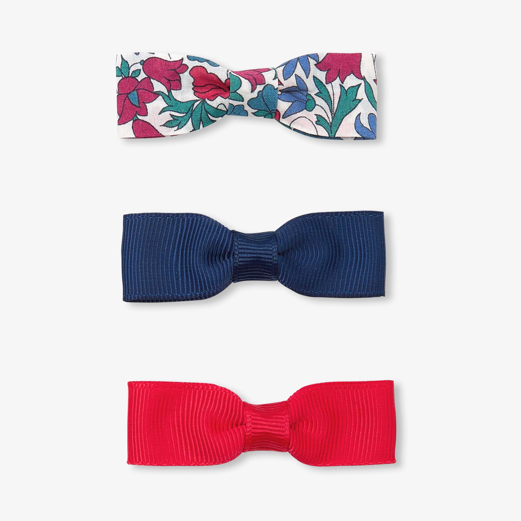 Girl click-clack clip trio