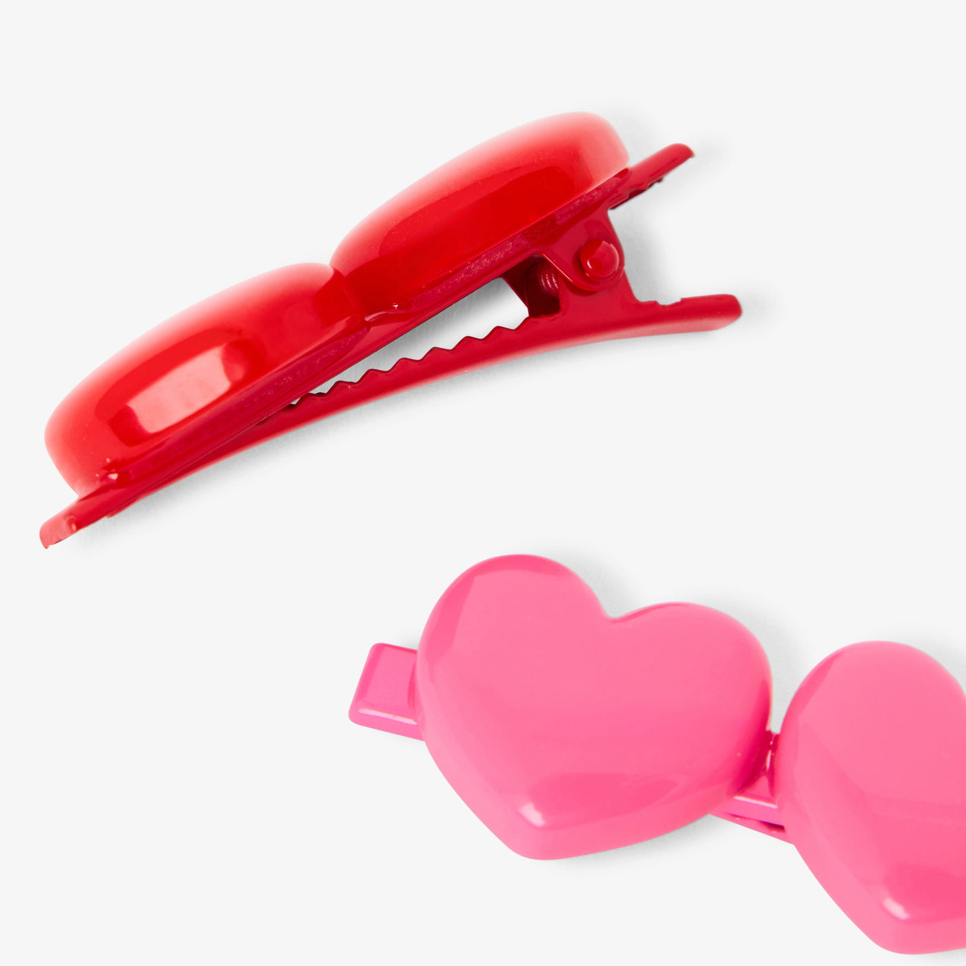 Girl duo of crocodile clips