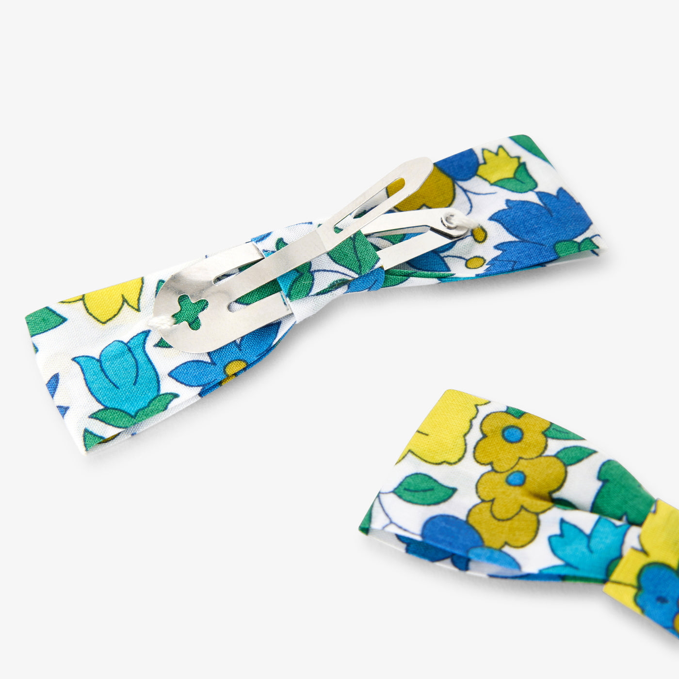 Girl hair clips duo in Liberty fabric