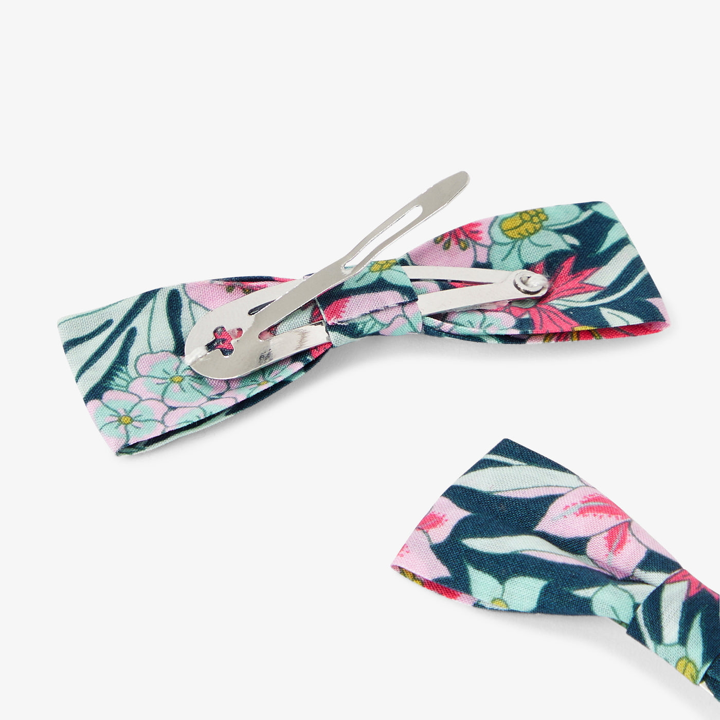Girl hair clips duo in Liberty fabric