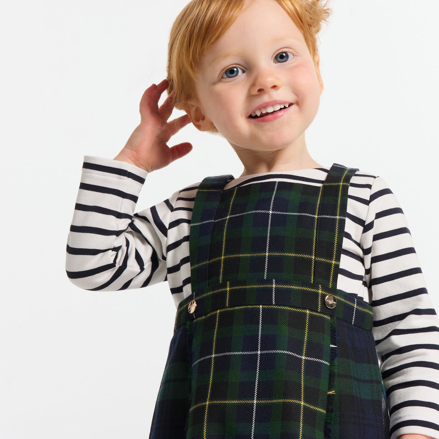 Baby girl tartan dress