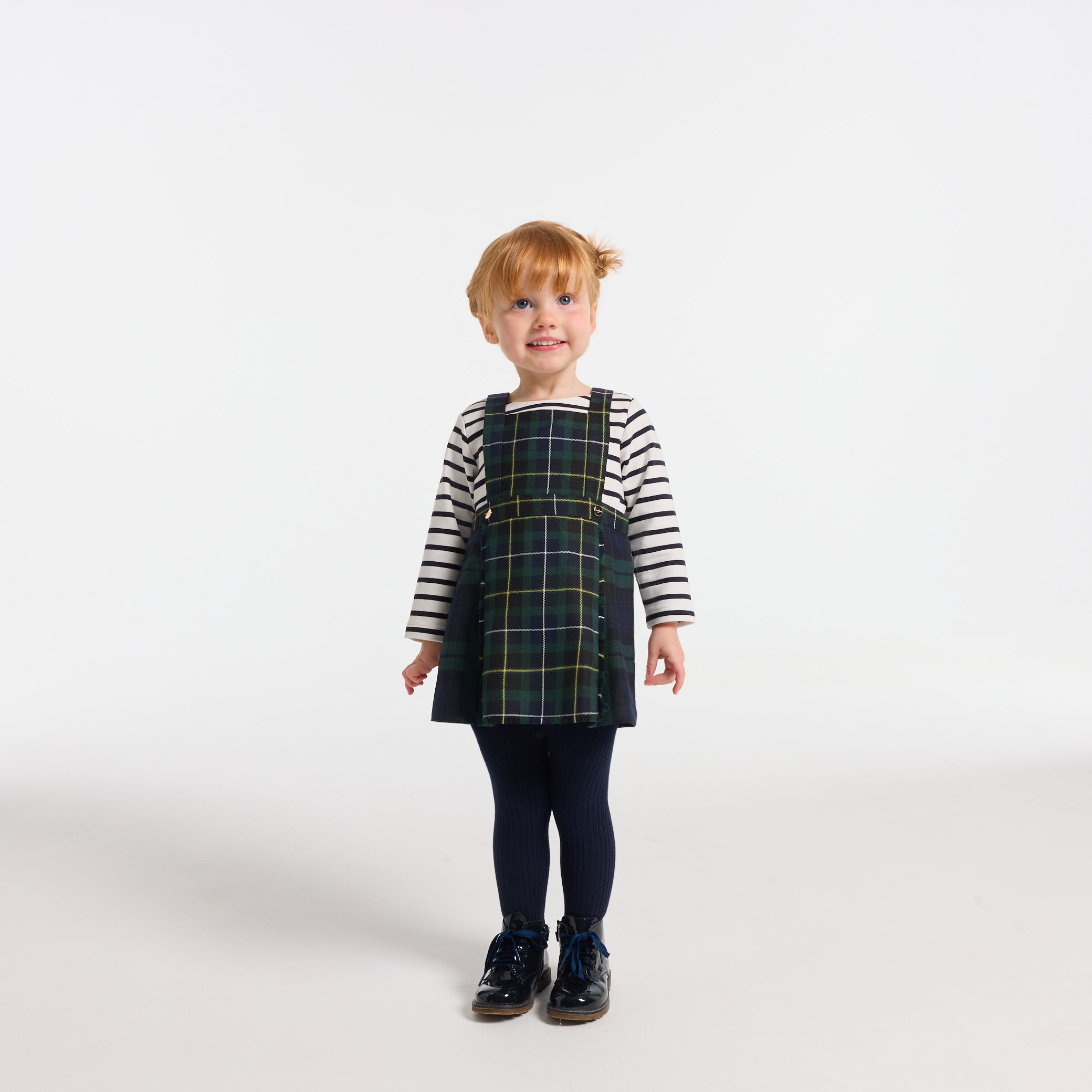 Baby girl tartan dress